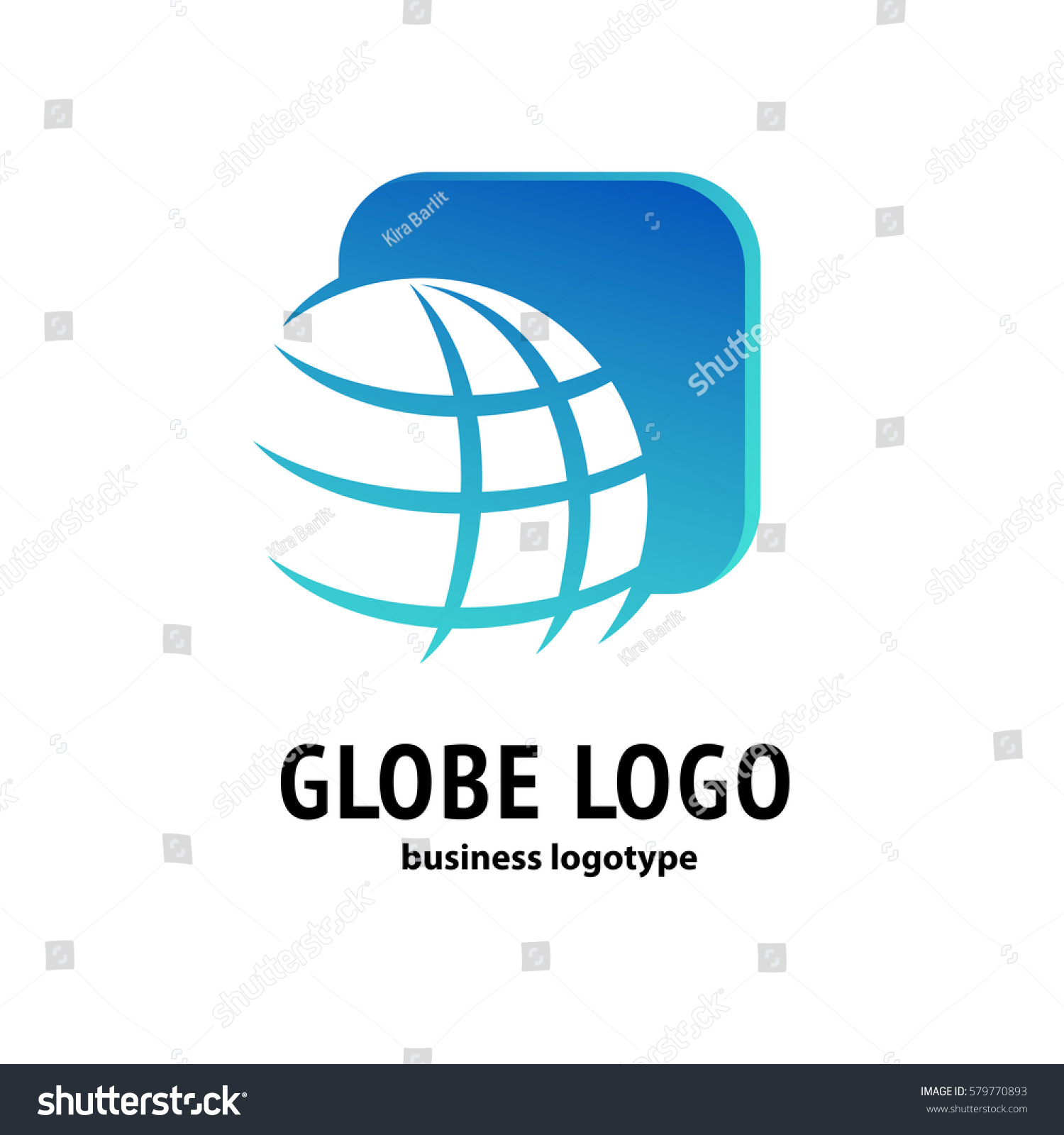 Logo Design Earth Vector Template Flat Stock Vector (Royalty Free ...