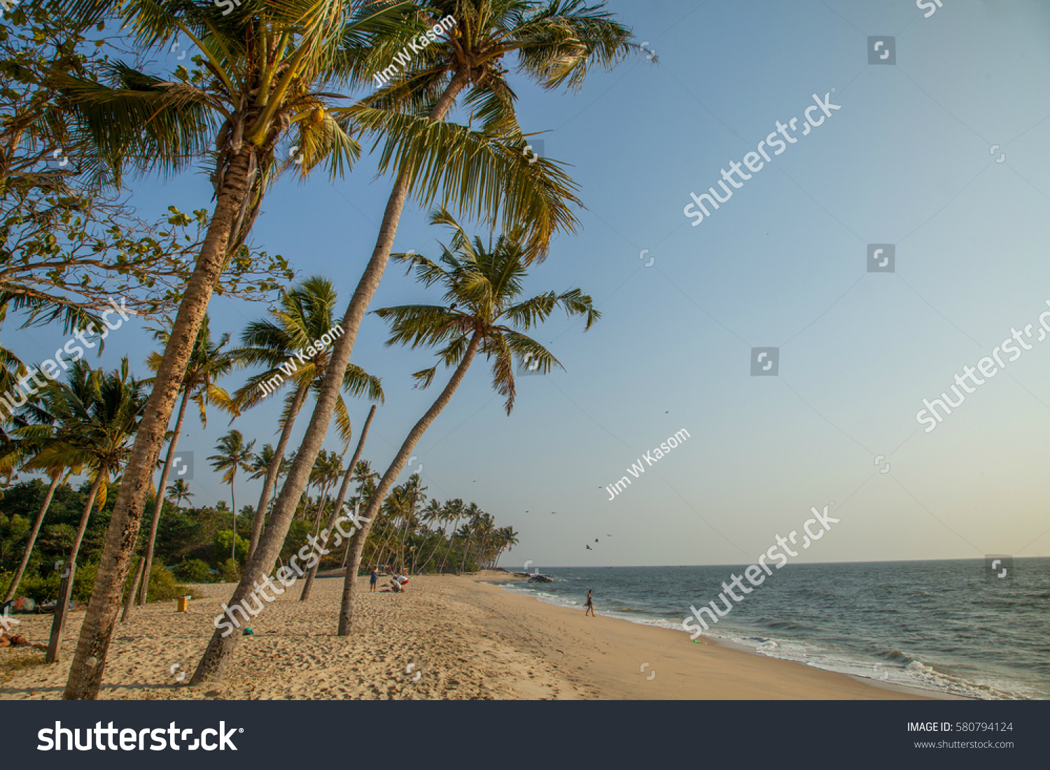 Marari Beach Kerala One Most Popular Stock Photo 580794124 | Shutterstock