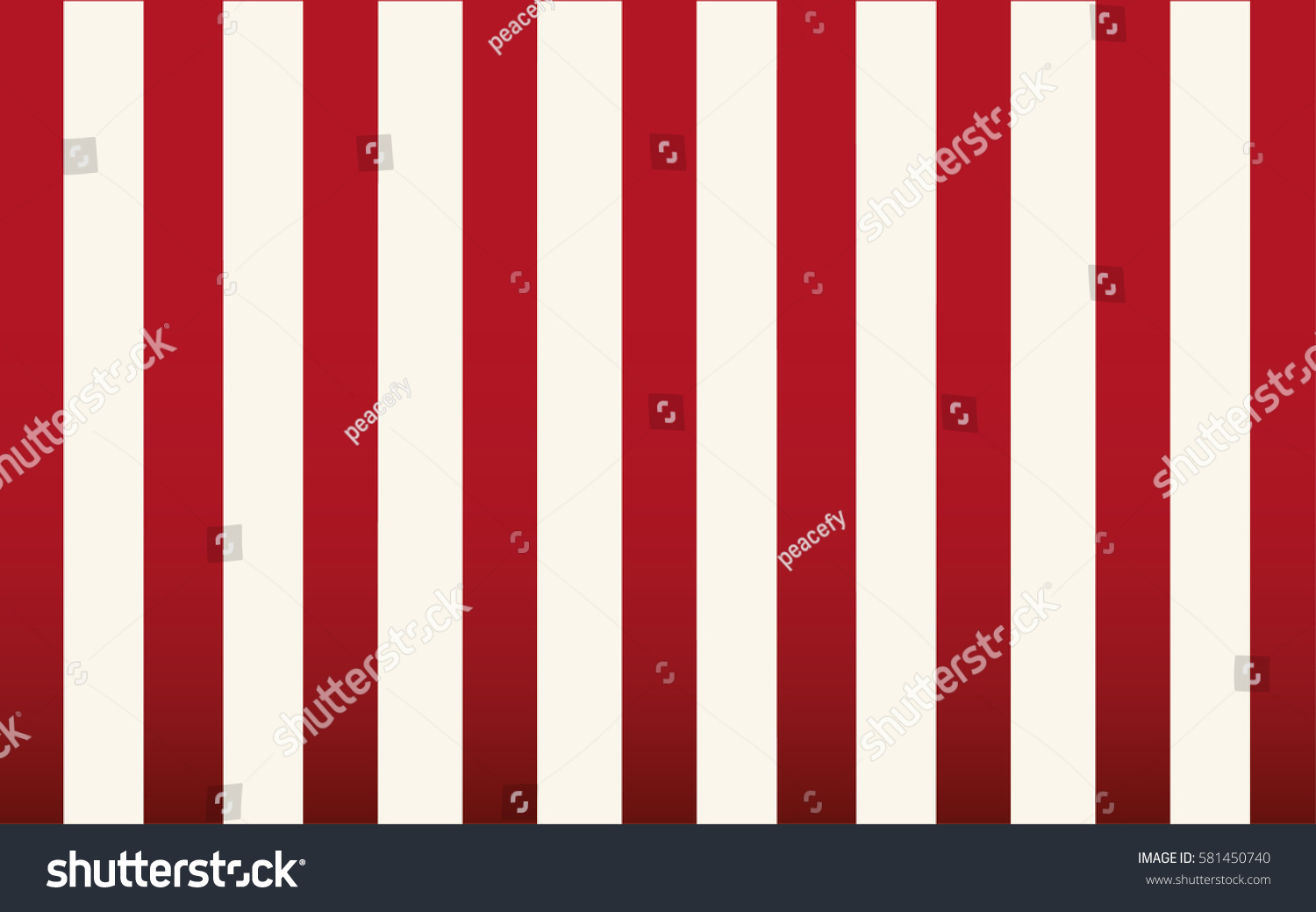 Classic Red White Stripe Wallpaper Backdrop Stock Vector (Royalty Free