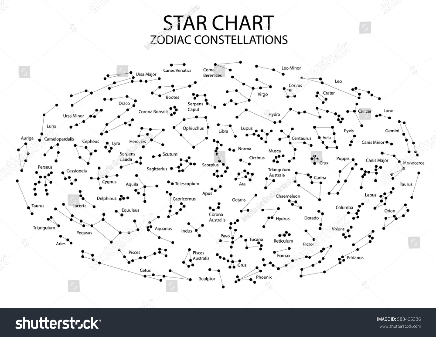 Star chart звездная карта