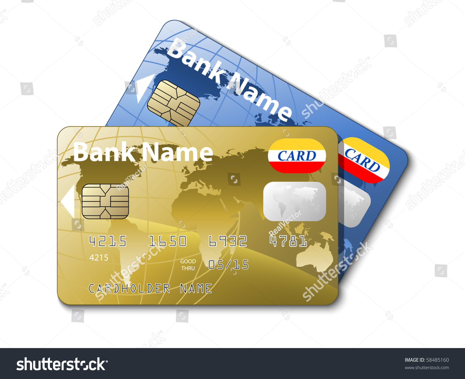 Фон для банковских карт