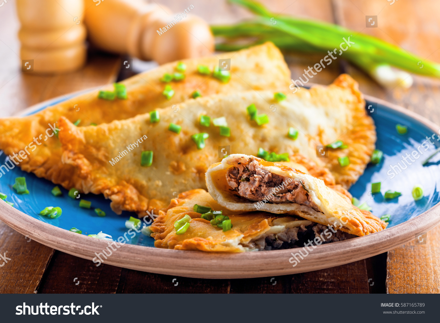 Russian Turkish Ukrainian Tatar National Meal Stock Photo 587165789 ...