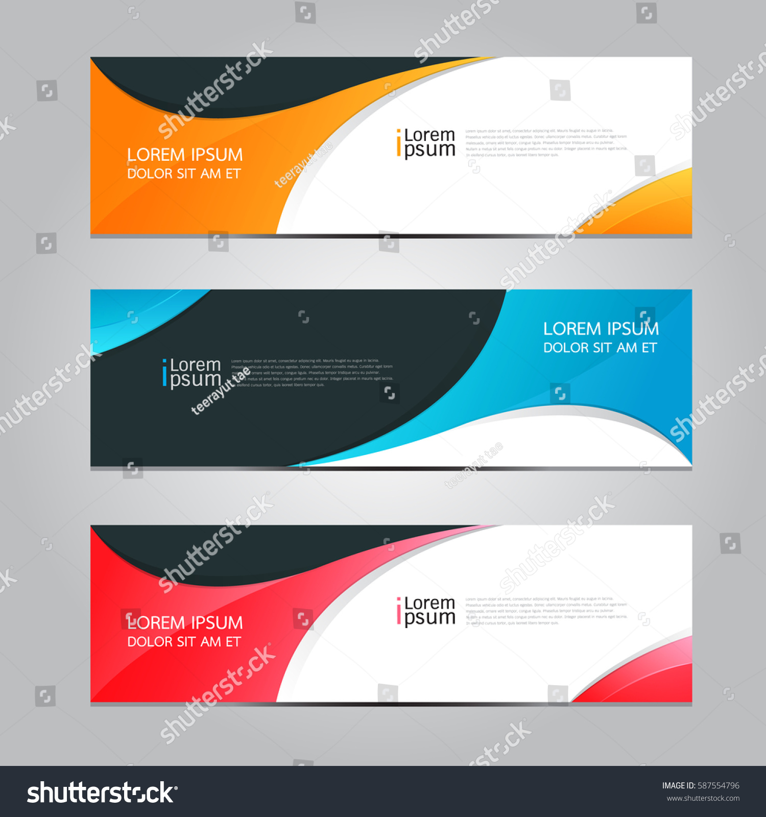 Vector Design Banner Background Stock Vector (Royalty Free) 587554796 ...