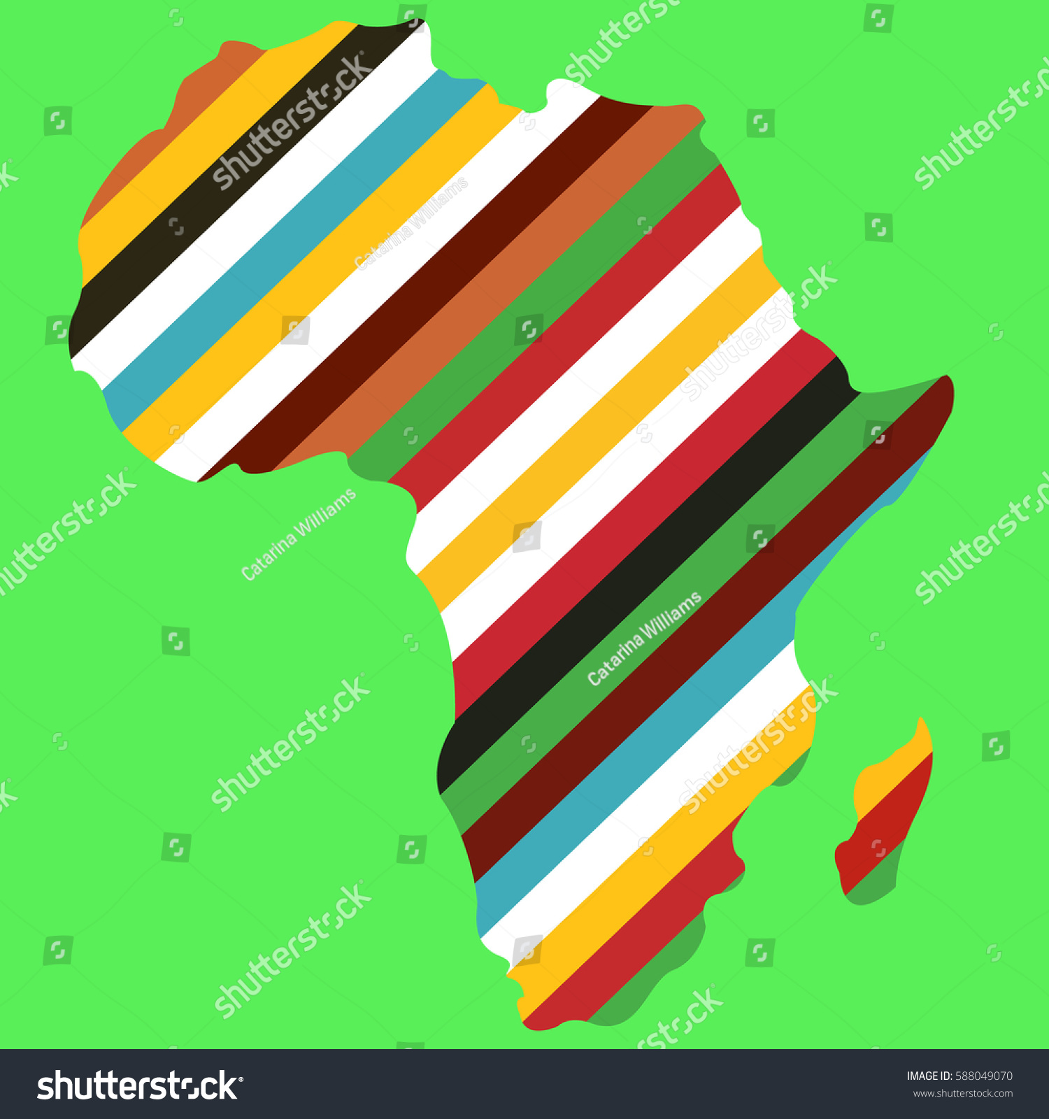 Africa Map Silhouette Icon Vector Illustration Stock Vector Royalty Free 588049070 Shutterstock 0109
