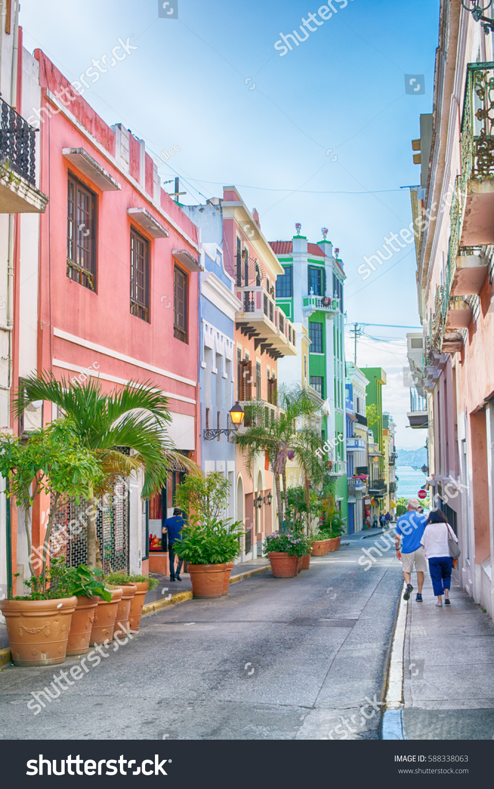 Puerto Rico San Juan Caribbean Stock Photo 588338063 | Shutterstock