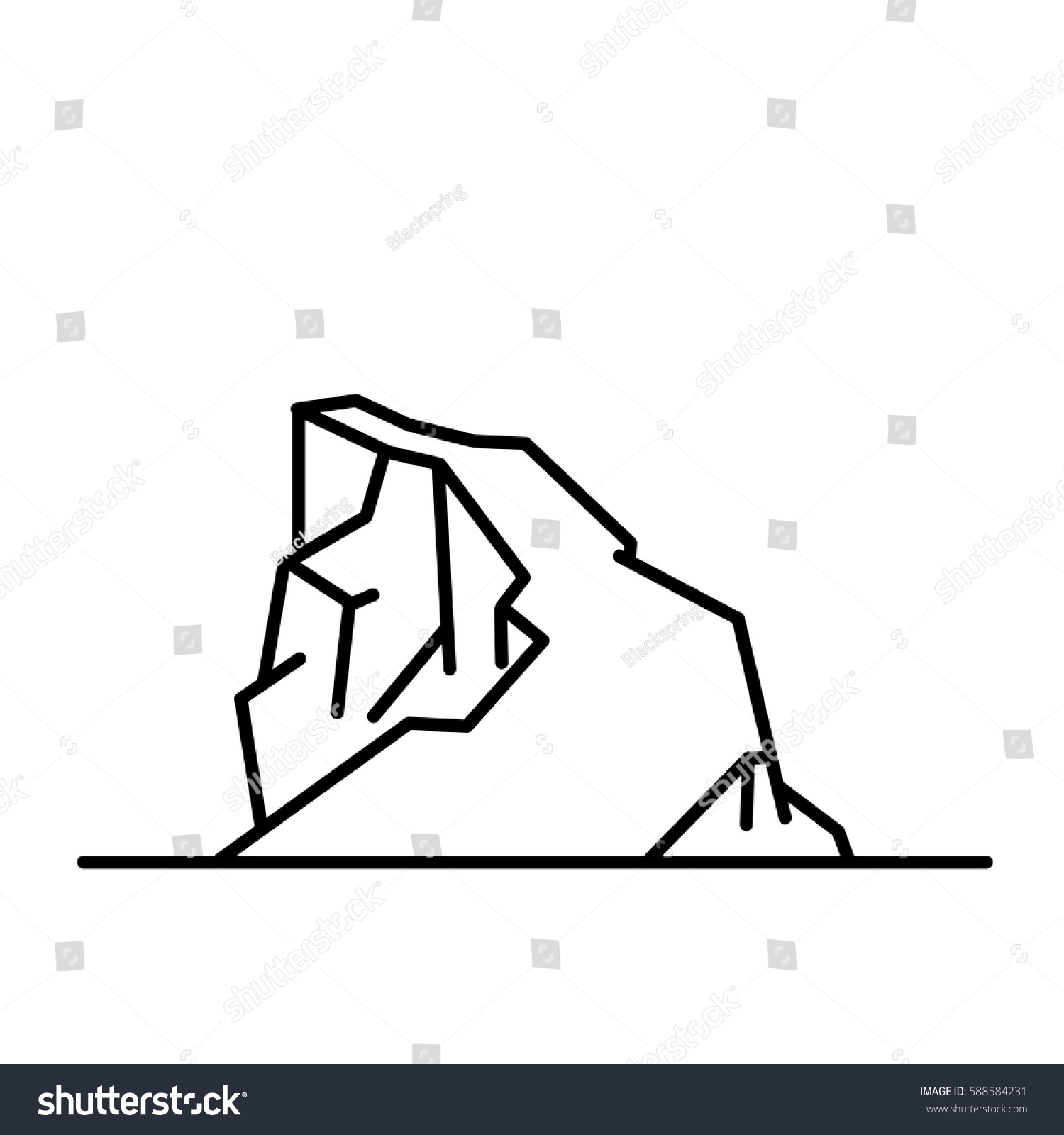 3,332 Cliff line art Images, Stock Photos & Vectors | Shutterstock