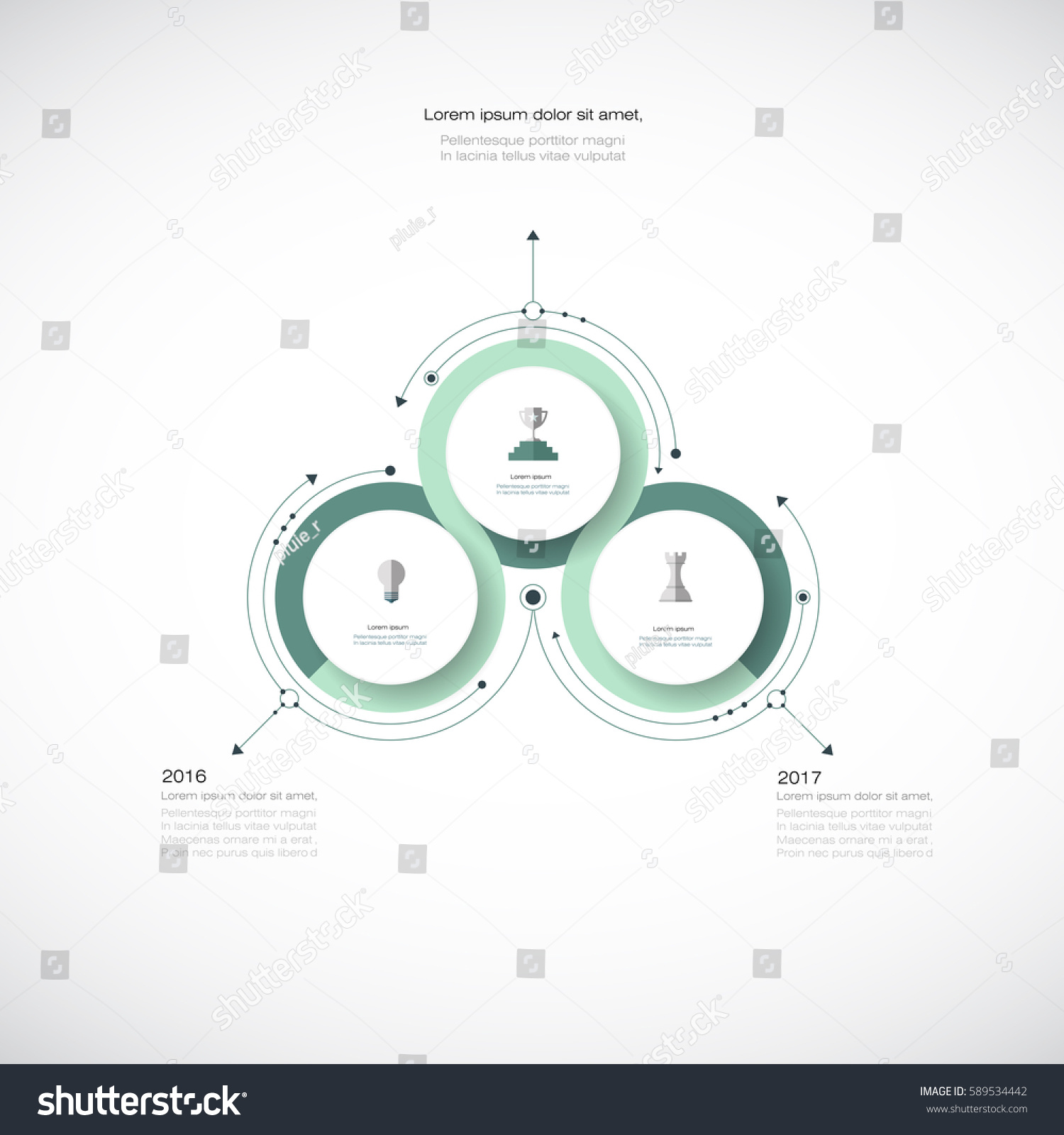 Vector Infographic D Circle Label Design Stock Vector Royalty Free Shutterstock