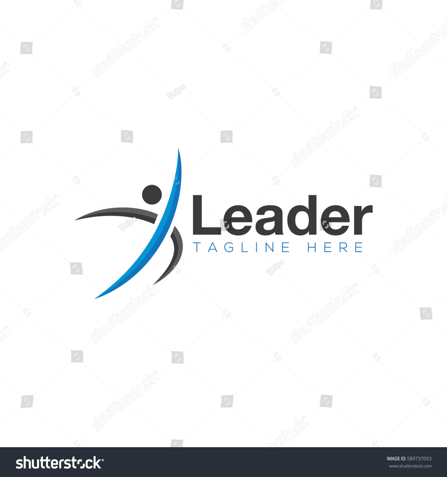 People Logo Design Stock Vector (Royalty Free) 589737053 | Shutterstock