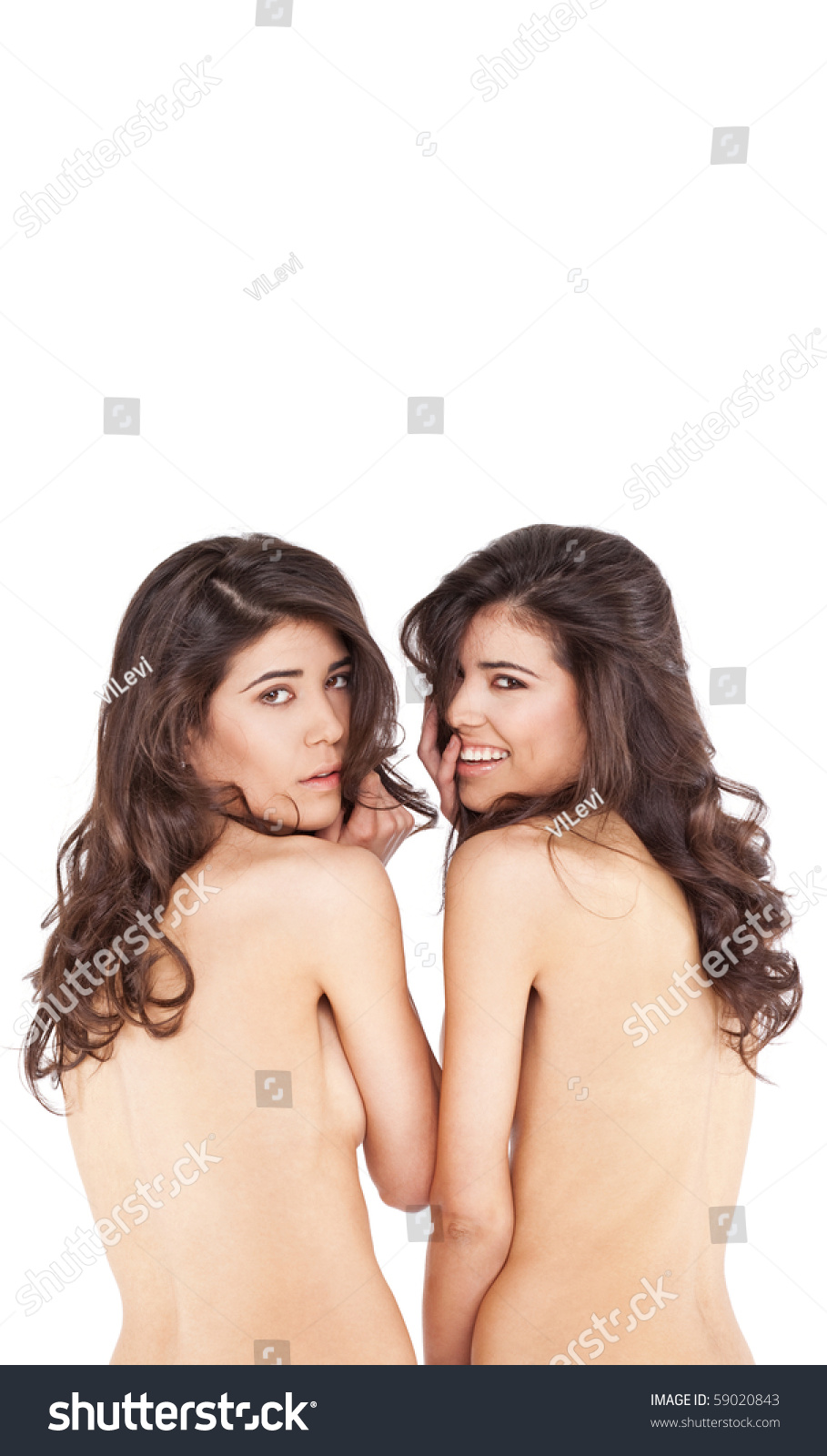 Nude Twin Girls