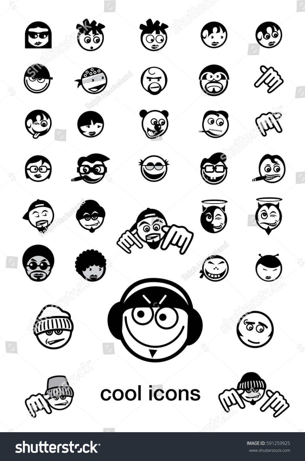 cool-head-icons-stock-vector-royalty-free-591259925-shutterstock