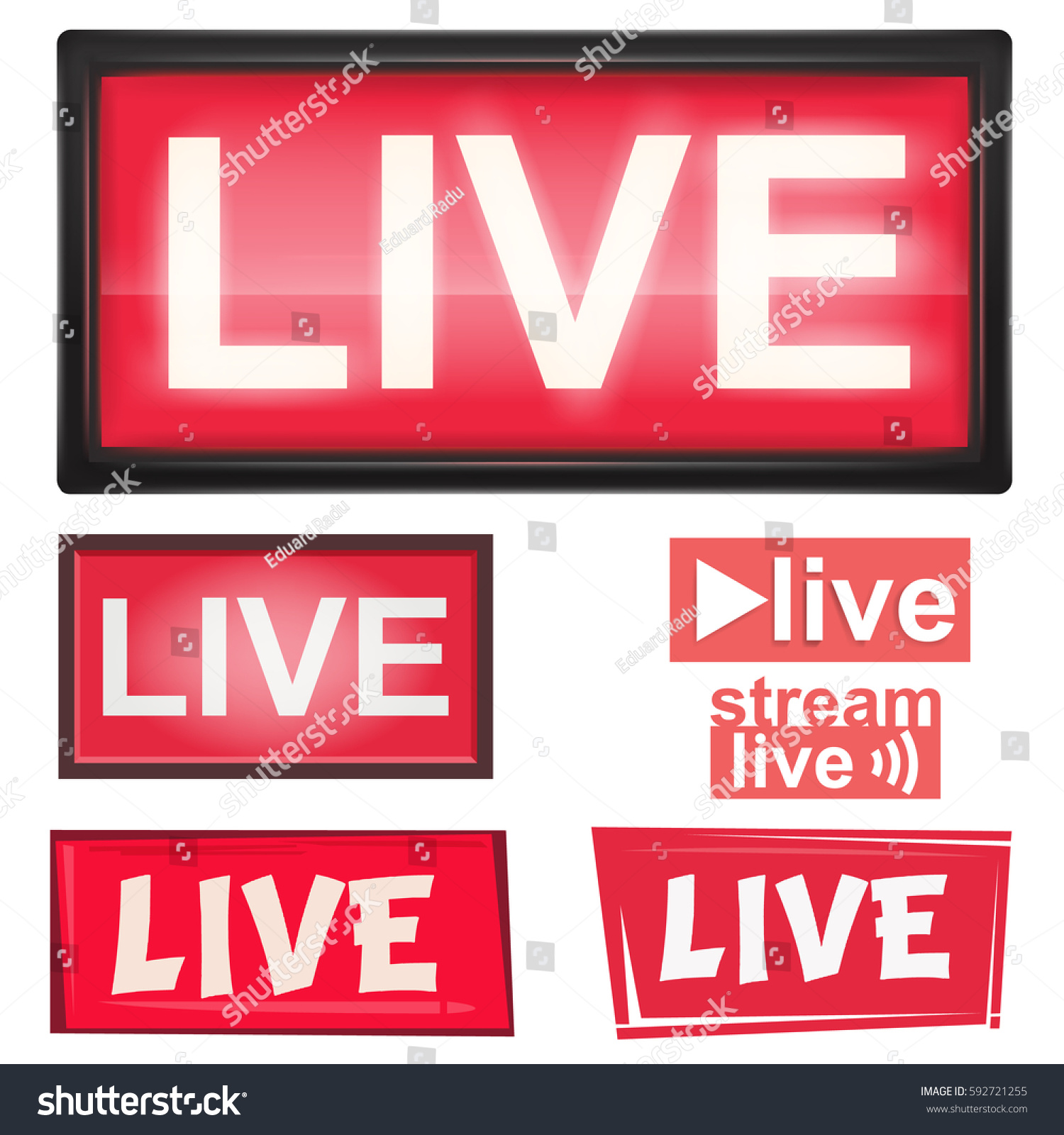 Mic Live sign ISTOCK. Mic Live sign.