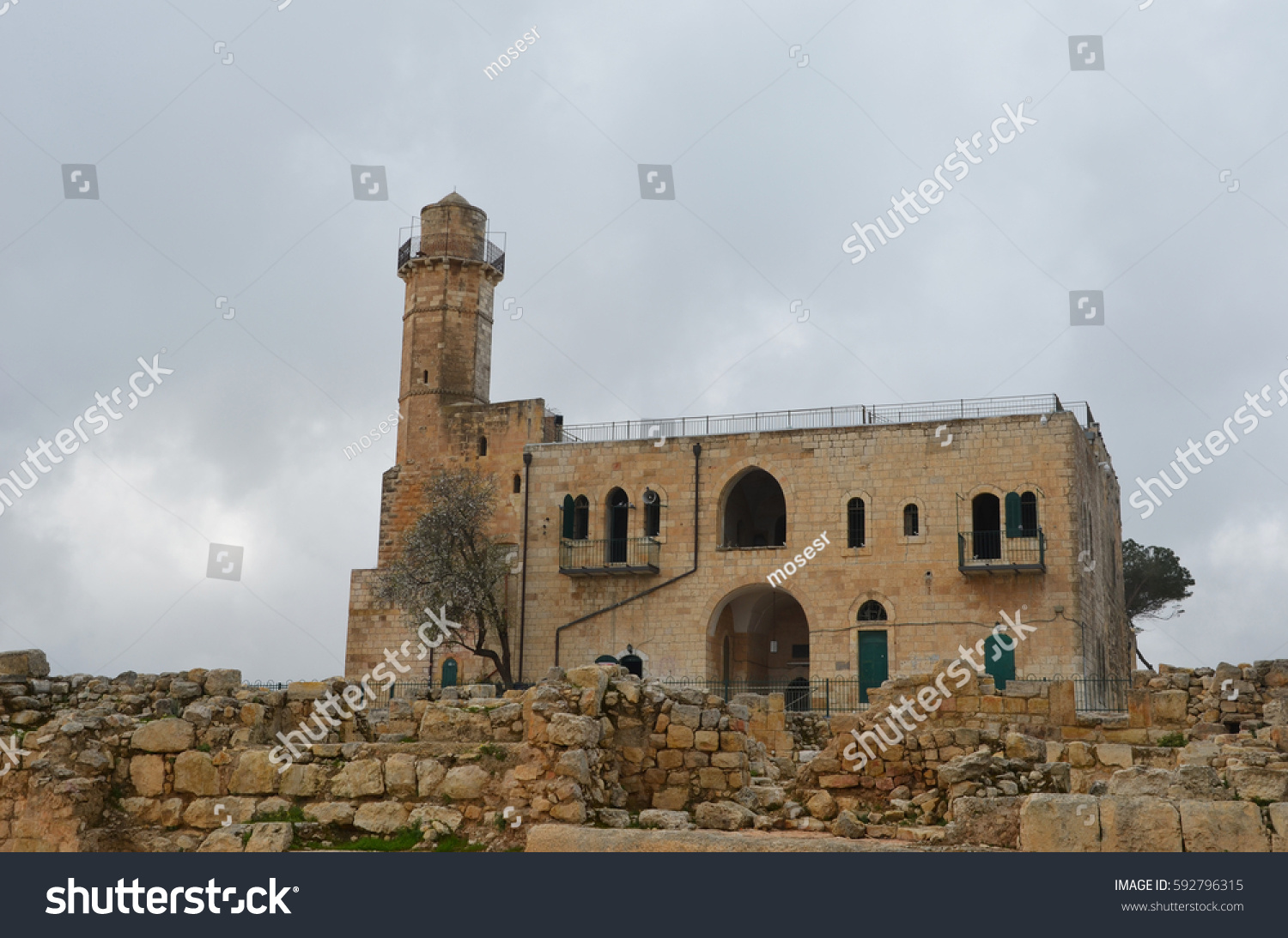 Tomb Samuel Prophet Jerusalem Israel Stock Photo 592796315 | Shutterstock