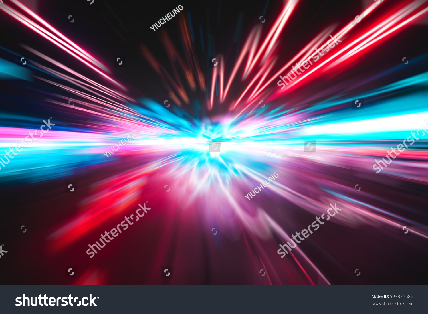 Lighting Speed Effect Background Stock Photo 593875586 | Shutterstock