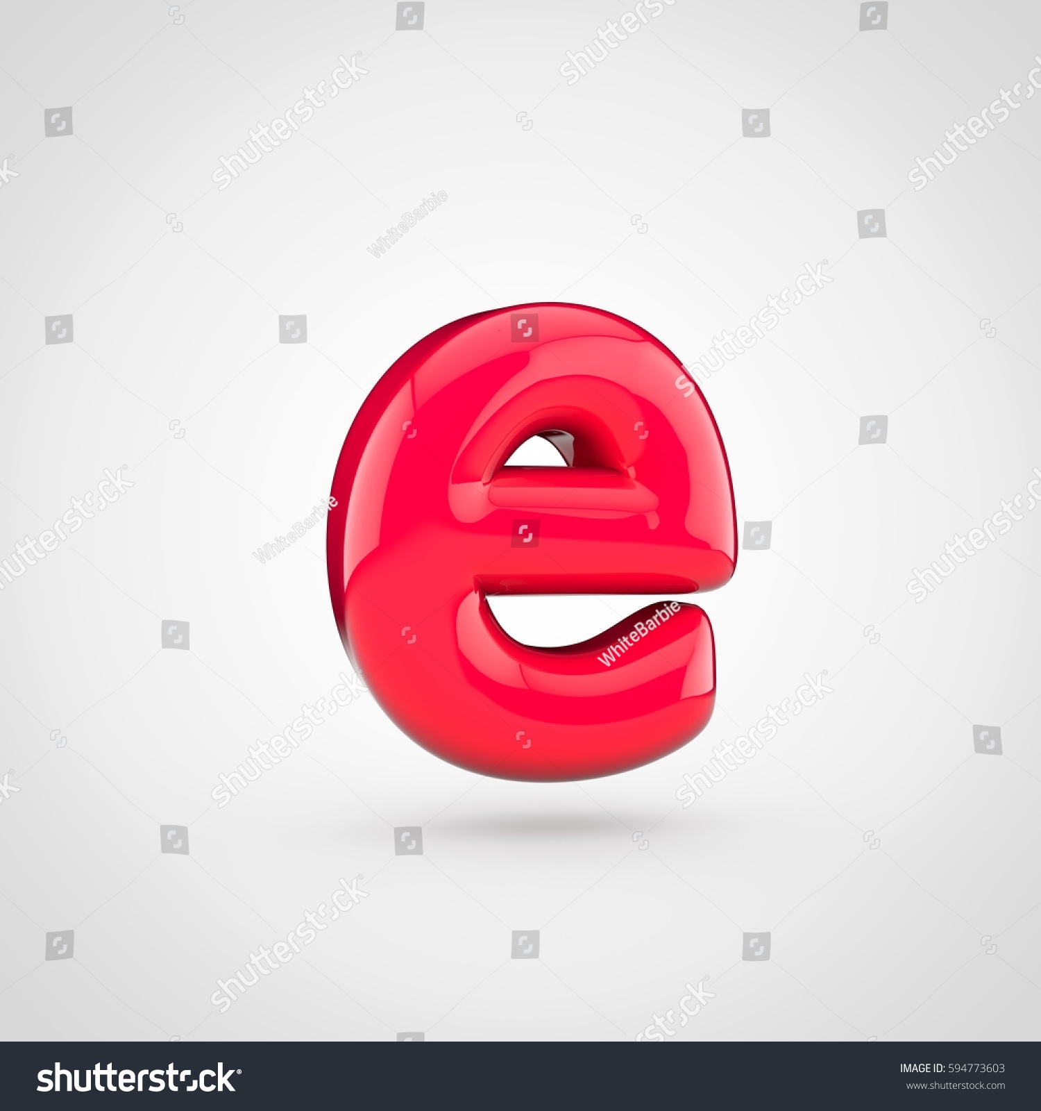 lowercase e bubble letters