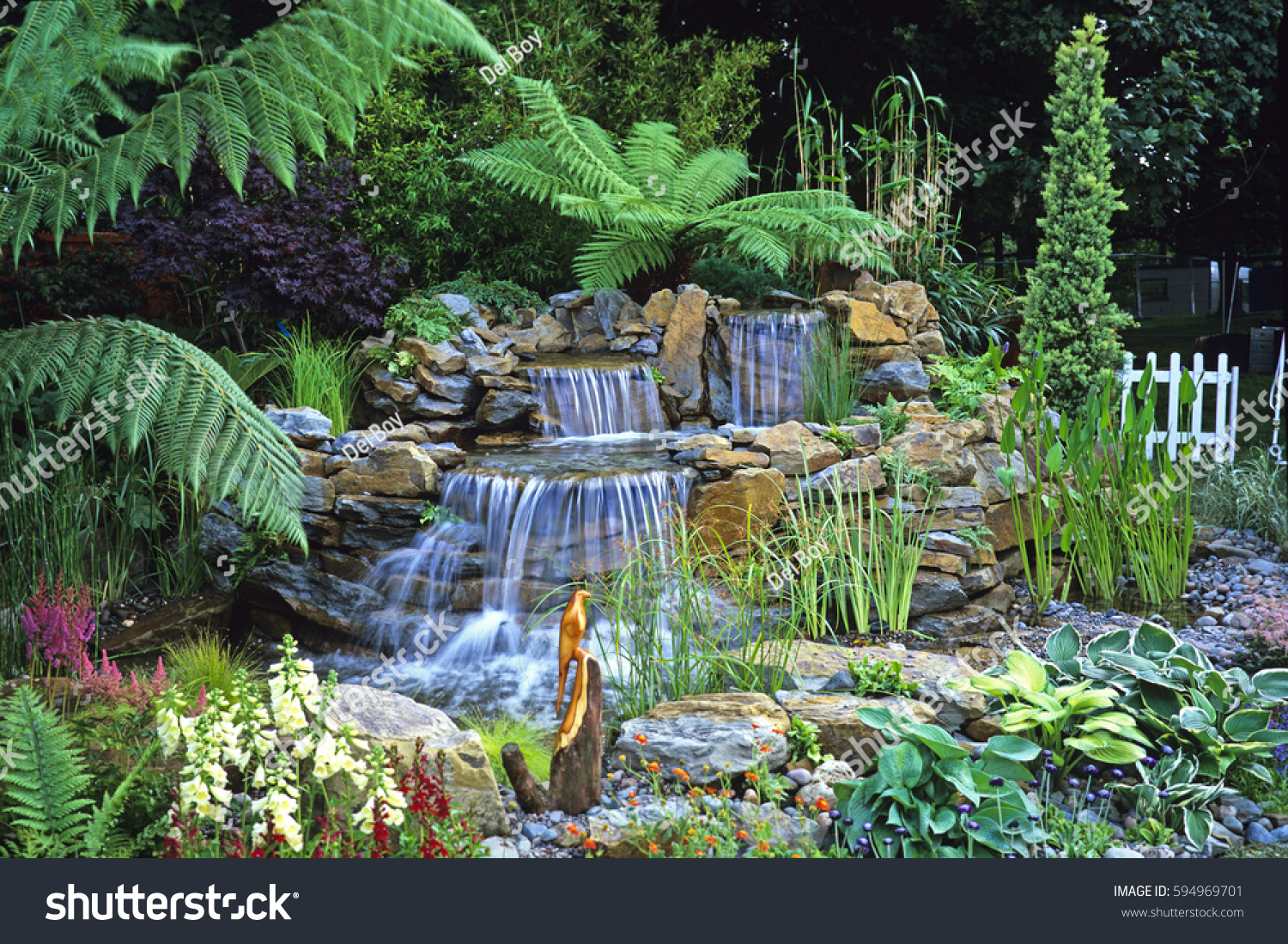 316 Rockery waterfall Images, Stock Photos & Vectors | Shutterstock