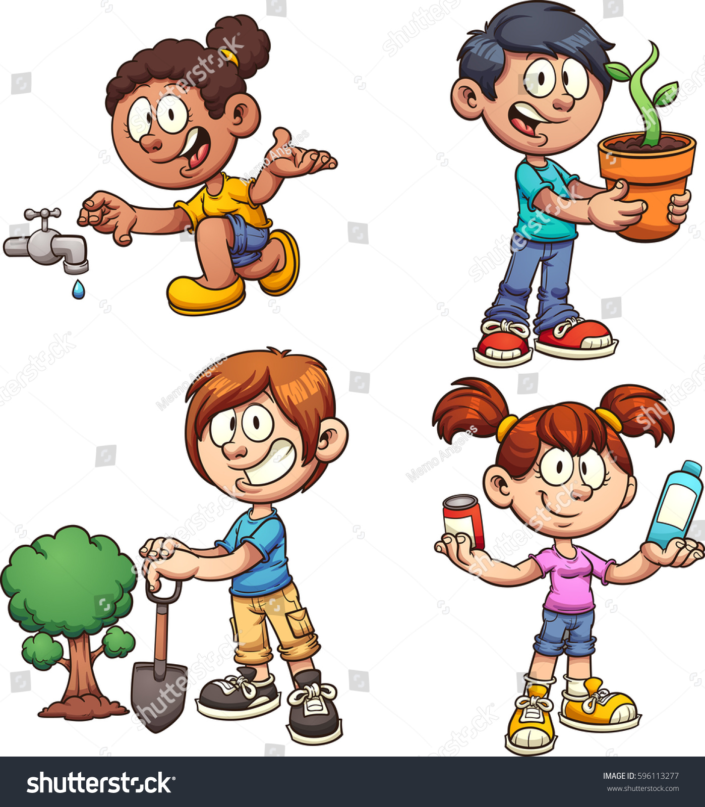 helping the environment clipart