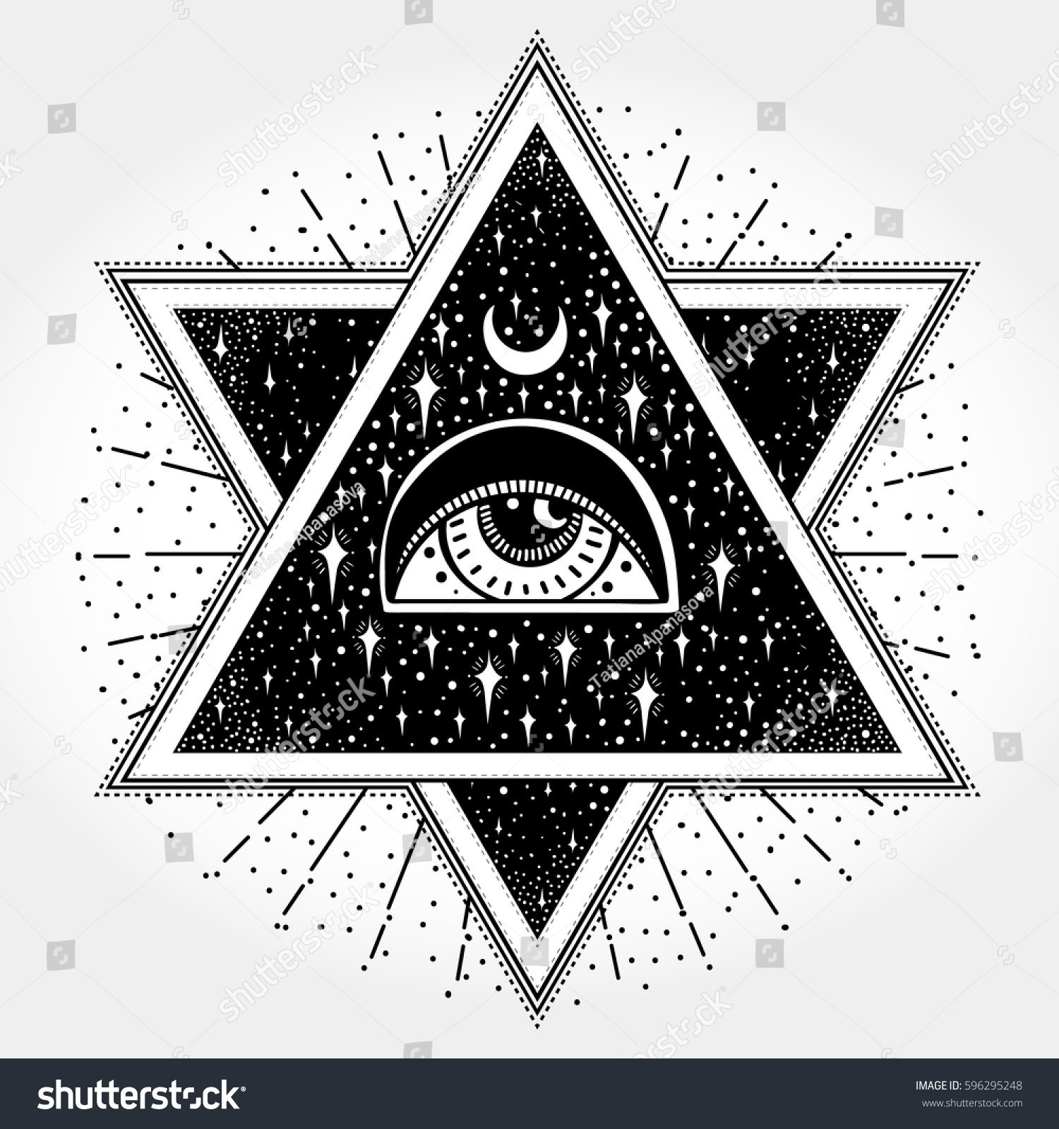 Несколько глаз в треугольнике