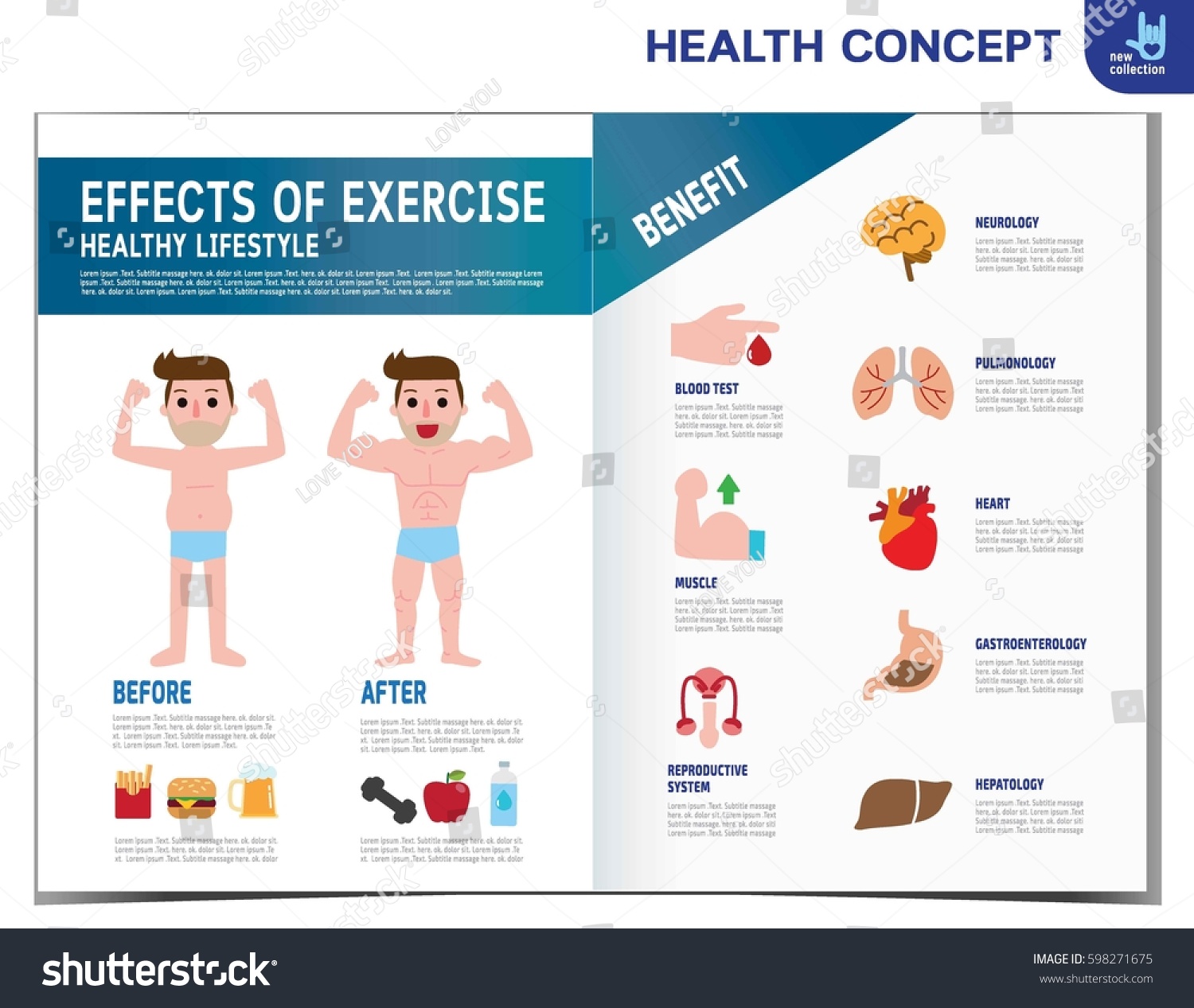 Концепт здоровье. Convective Effects exercise. Naval exercises infographics.