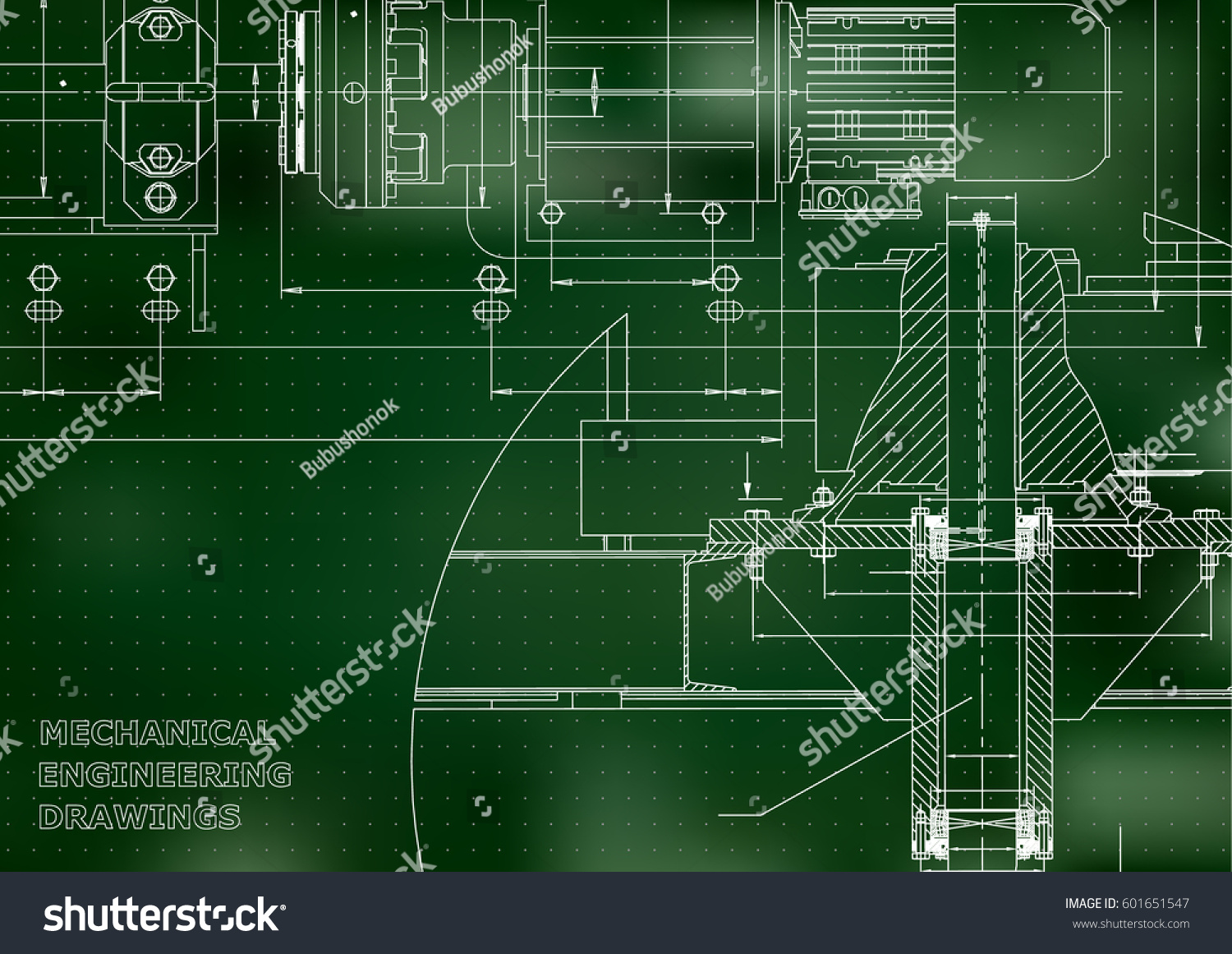 Engineering Backgrounds Mechanical Engineering Drawings Technical Stock ...