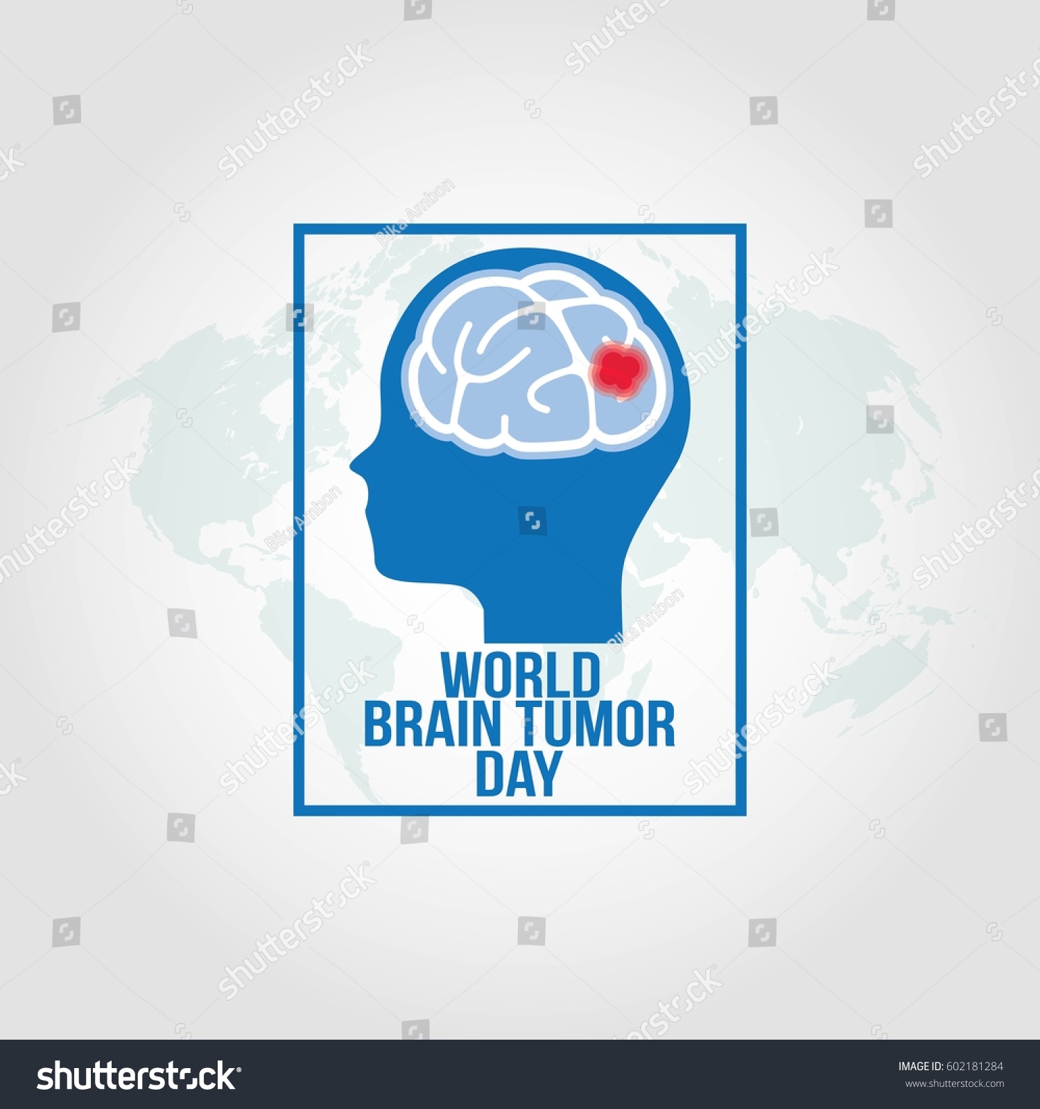 World Brain Tumor Day Vector Illustration Stock Vector (Royalty Free ...