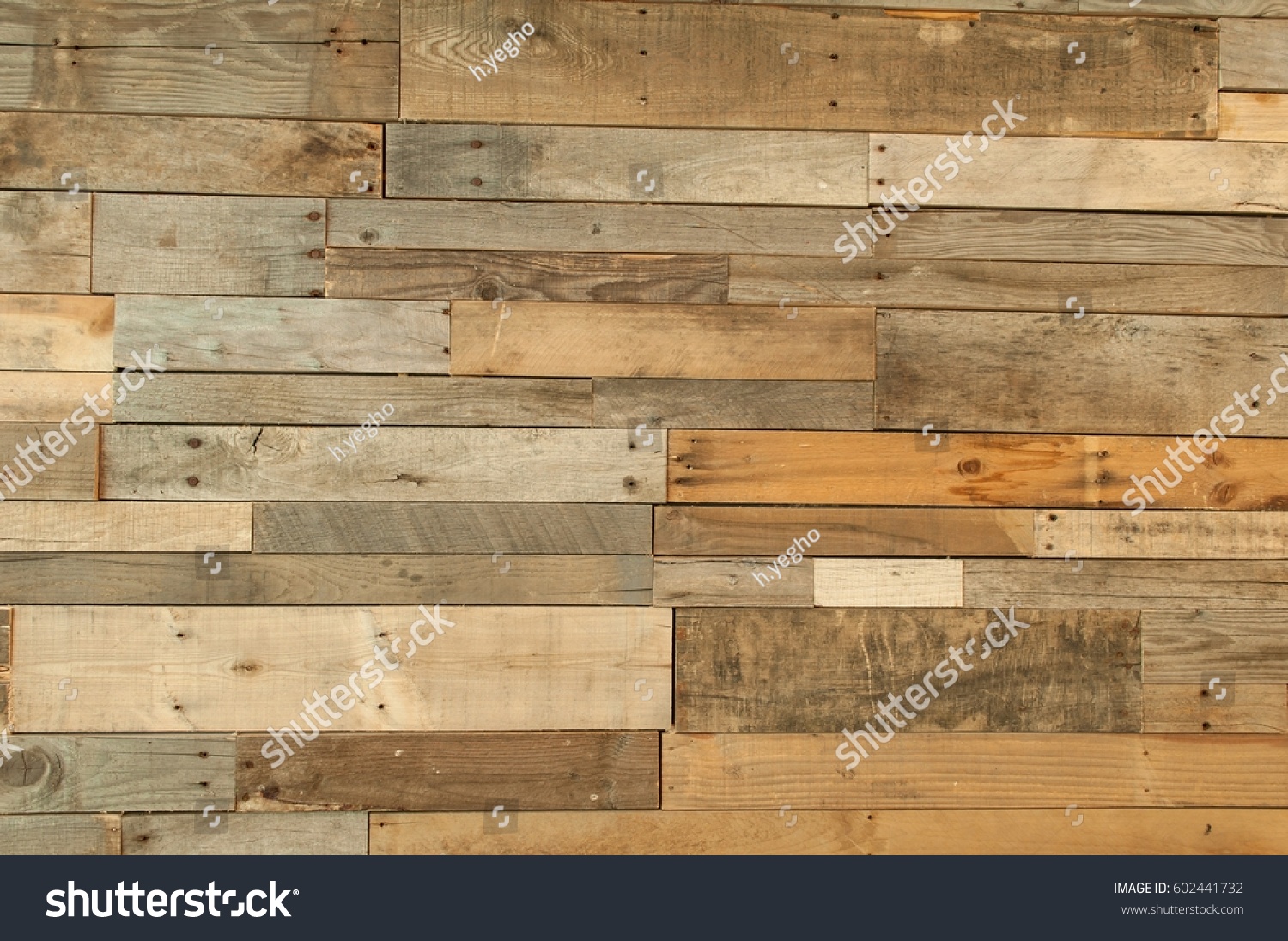 Reclaimed Wood Floor Texture Stock Photo 602441732 Shutterstock