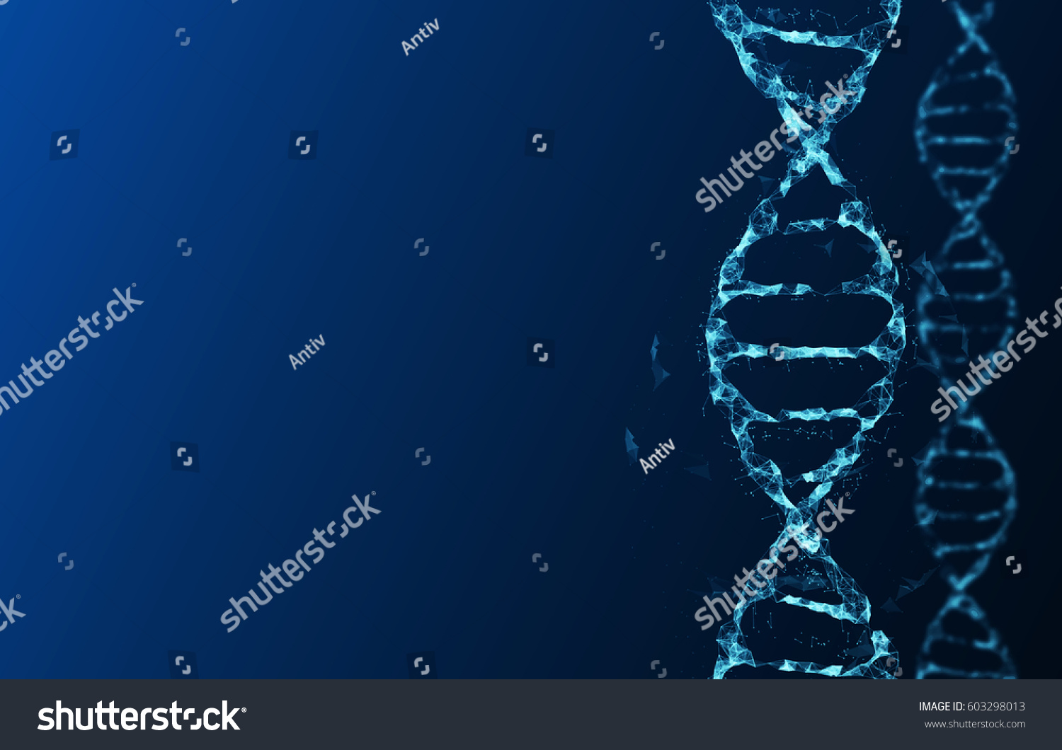 Molecules Dna Stock Vector (Royalty Free) 603298013 | Shutterstock