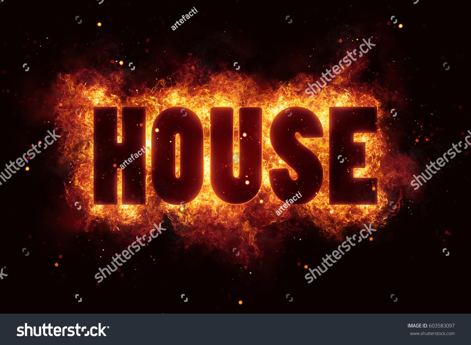 house-music-fire-flames-burn-burning-stock-illustration-603583097-shutterstock