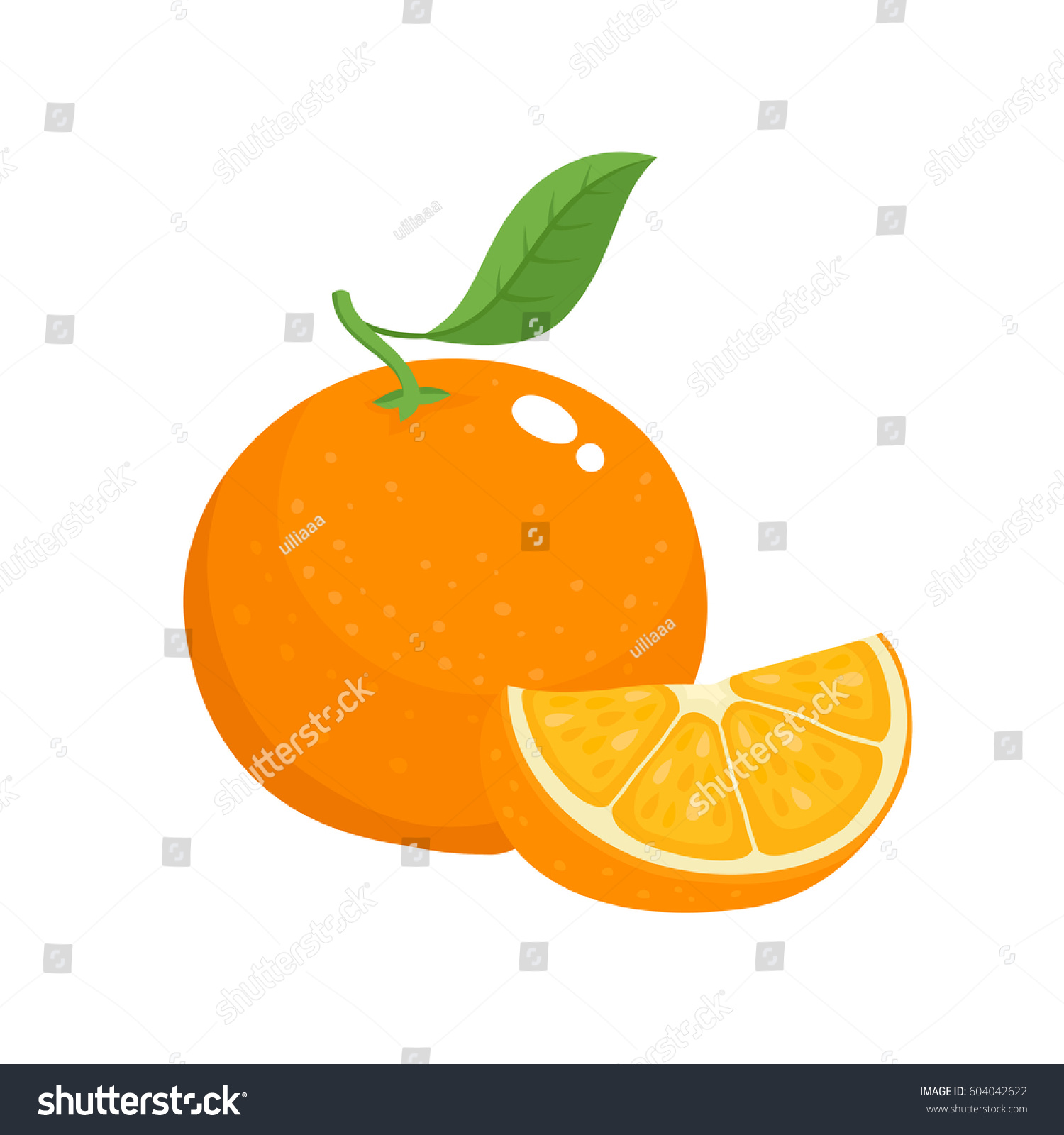 Апельсин из мультика
