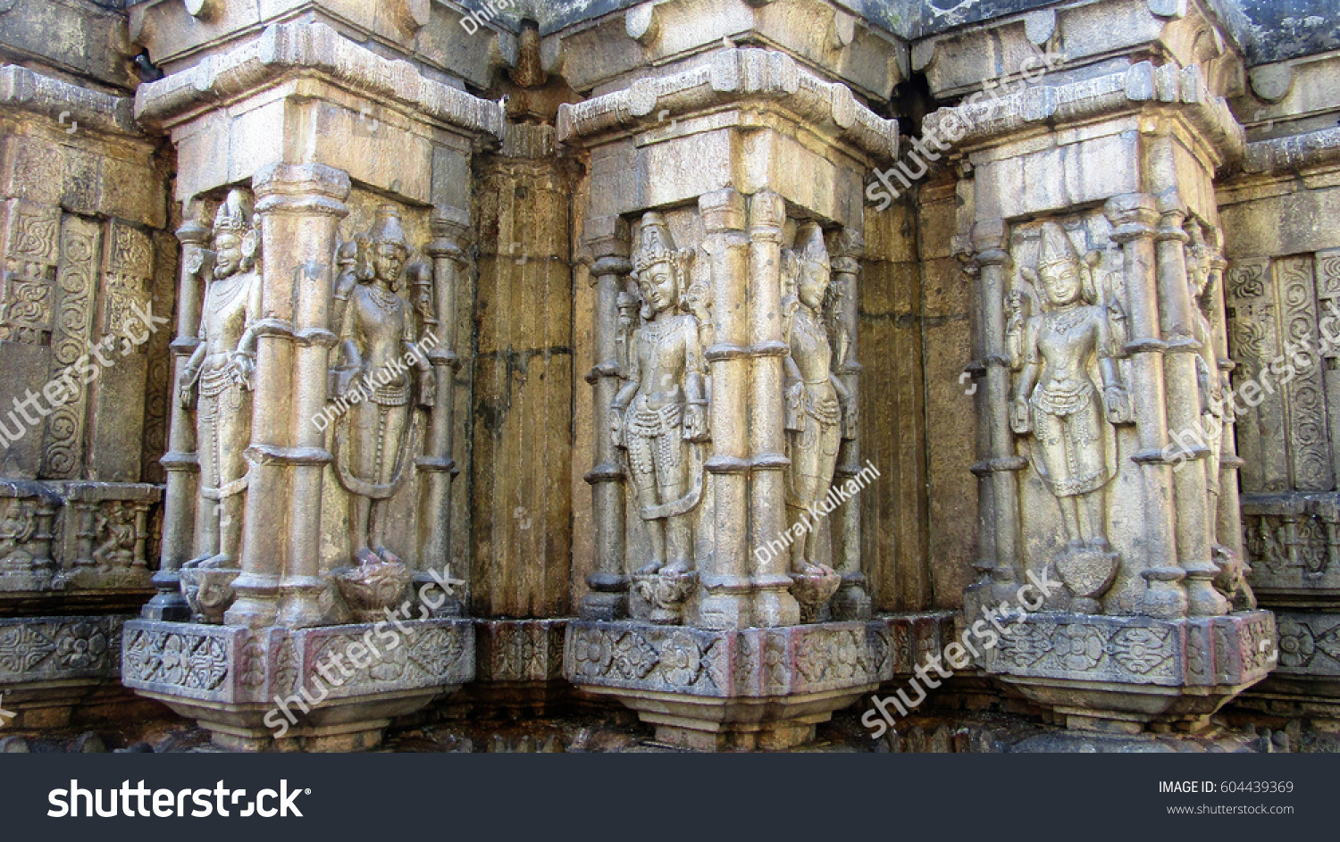 Kamakhya Temple Sculpture Guwahati Assam State Stock Photo 604439369