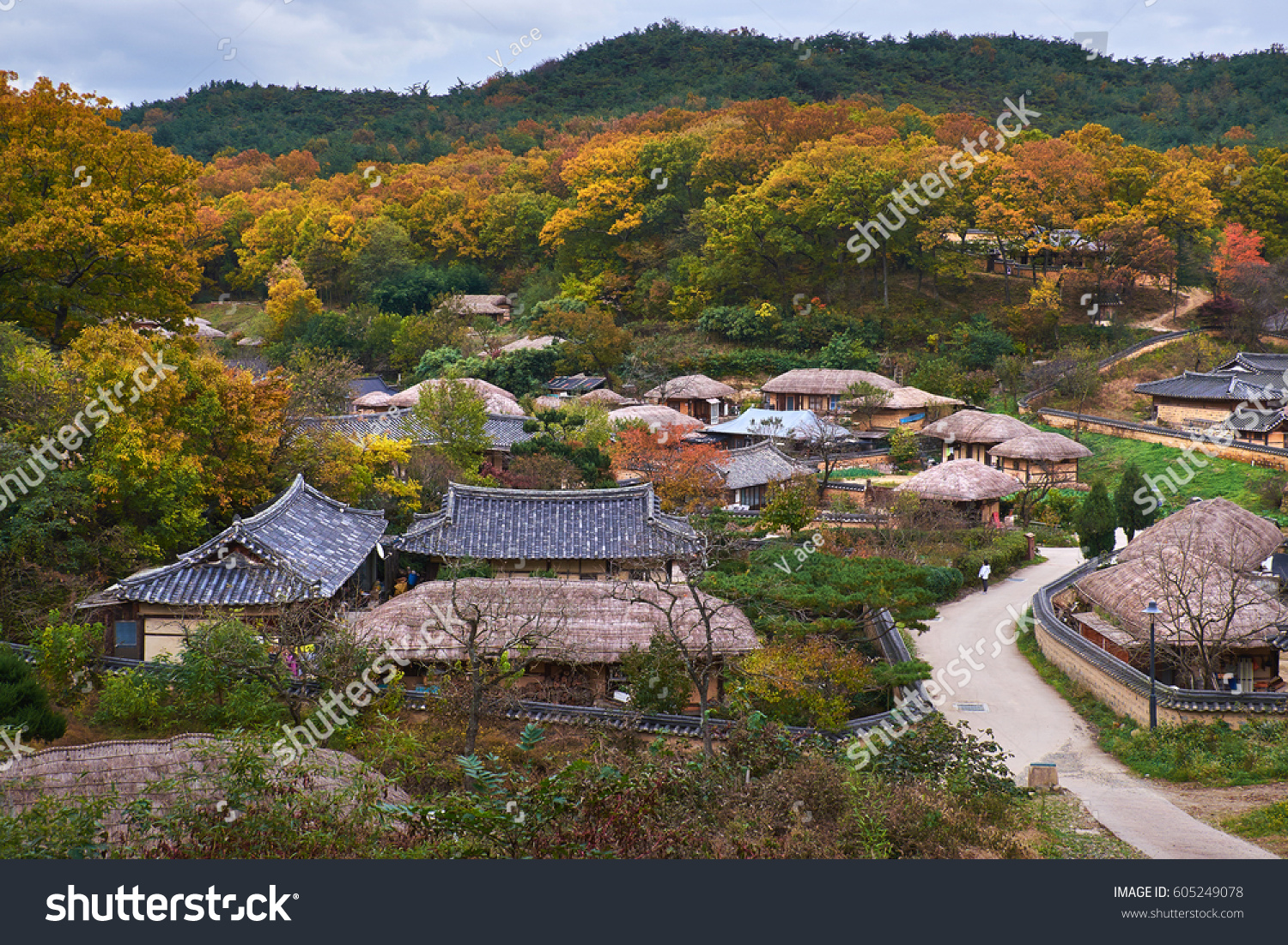 Yangdong Folk Village Gyeongju South Korea Stock Photo 605249078 ...