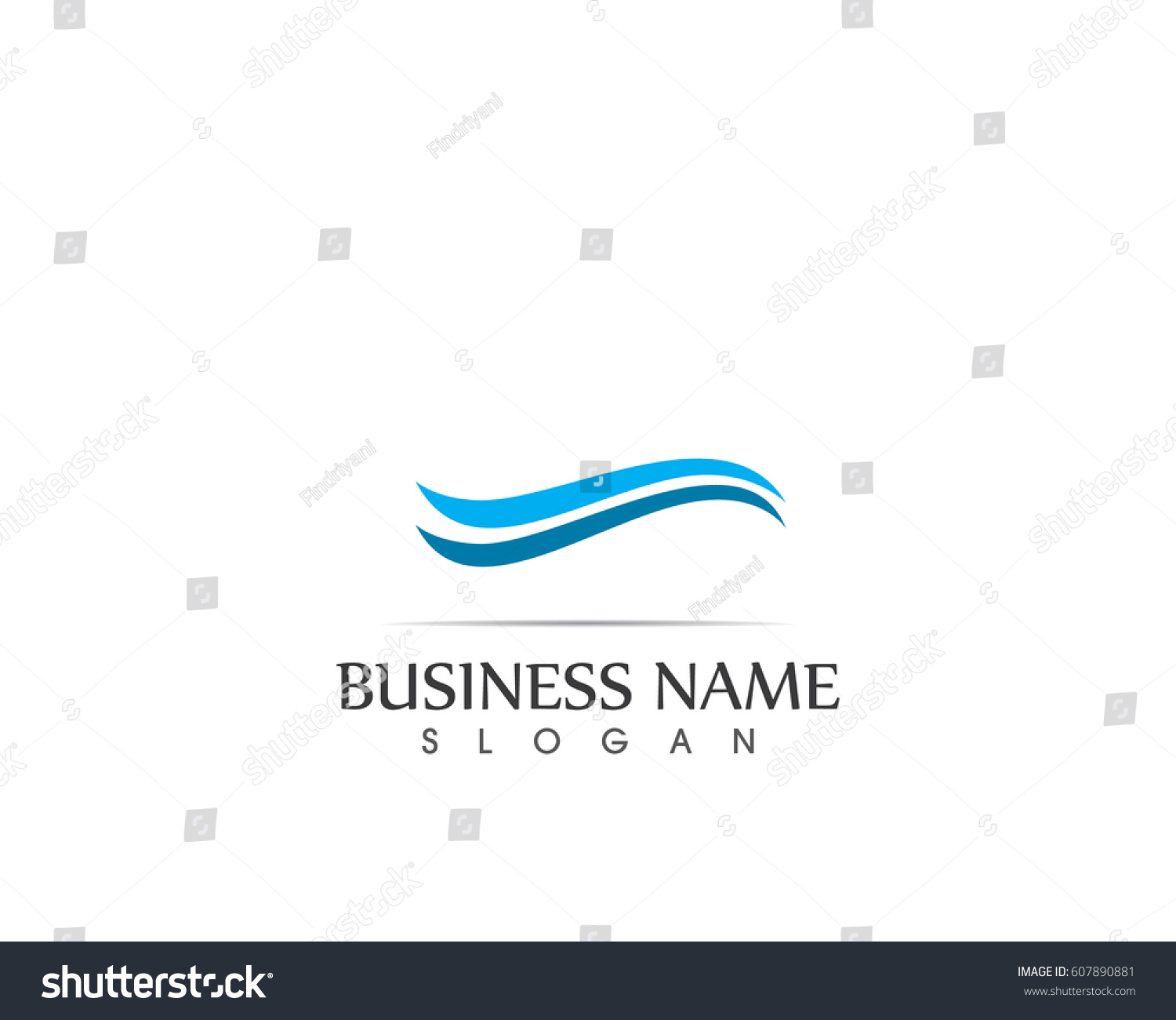 River Logo Stock Vector (Royalty Free) 607890881 | Shutterstock