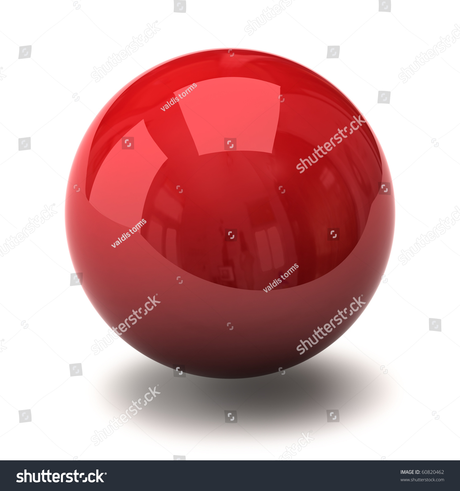 Red Sphere Stock Illustration 60820462 | Shutterstock