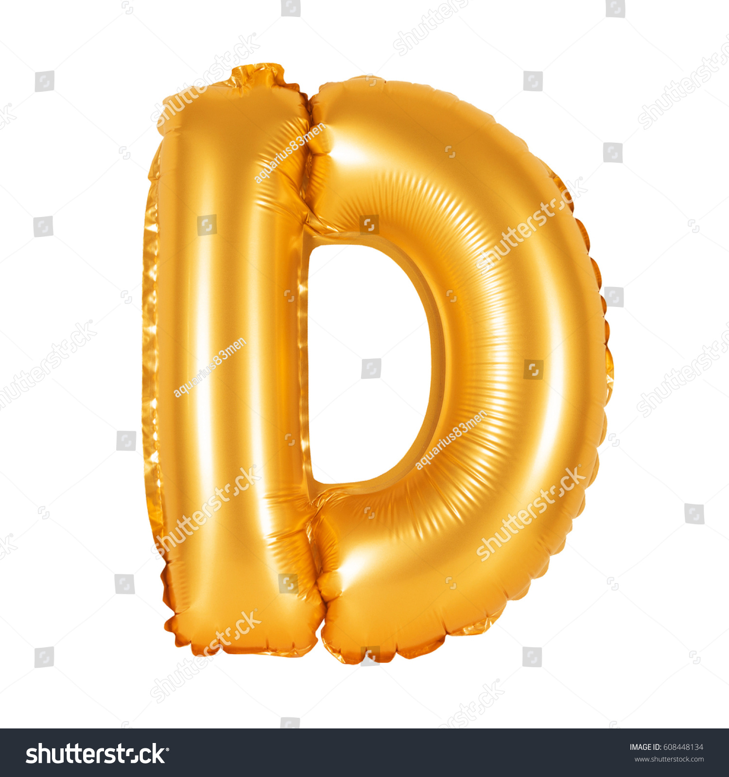 Letter D English Alphabet Balloons On Stock Photo 608448134 | Shutterstock