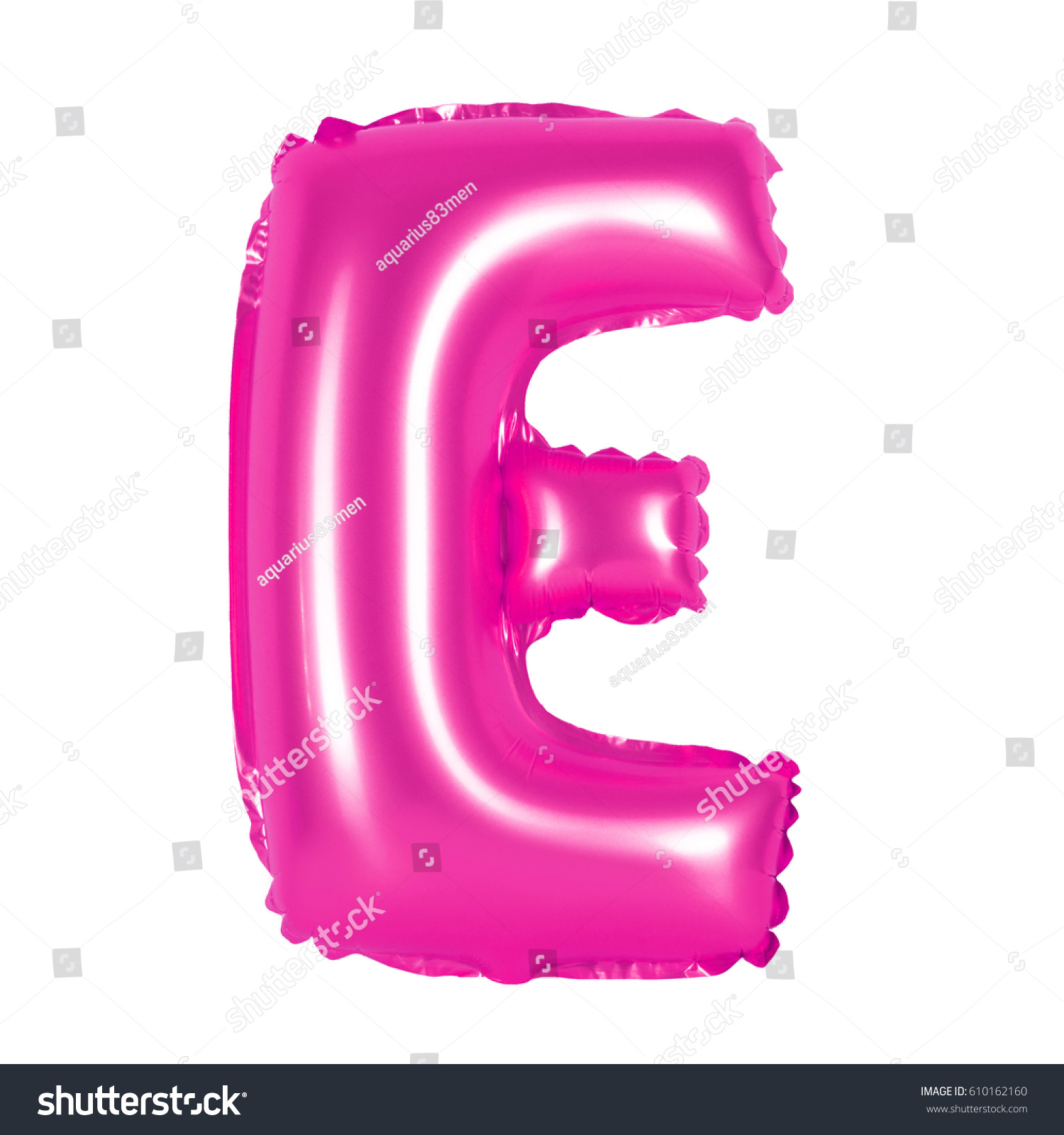 Letter E English Alphabet Balloons On Stock Photo 610162160 | Shutterstock