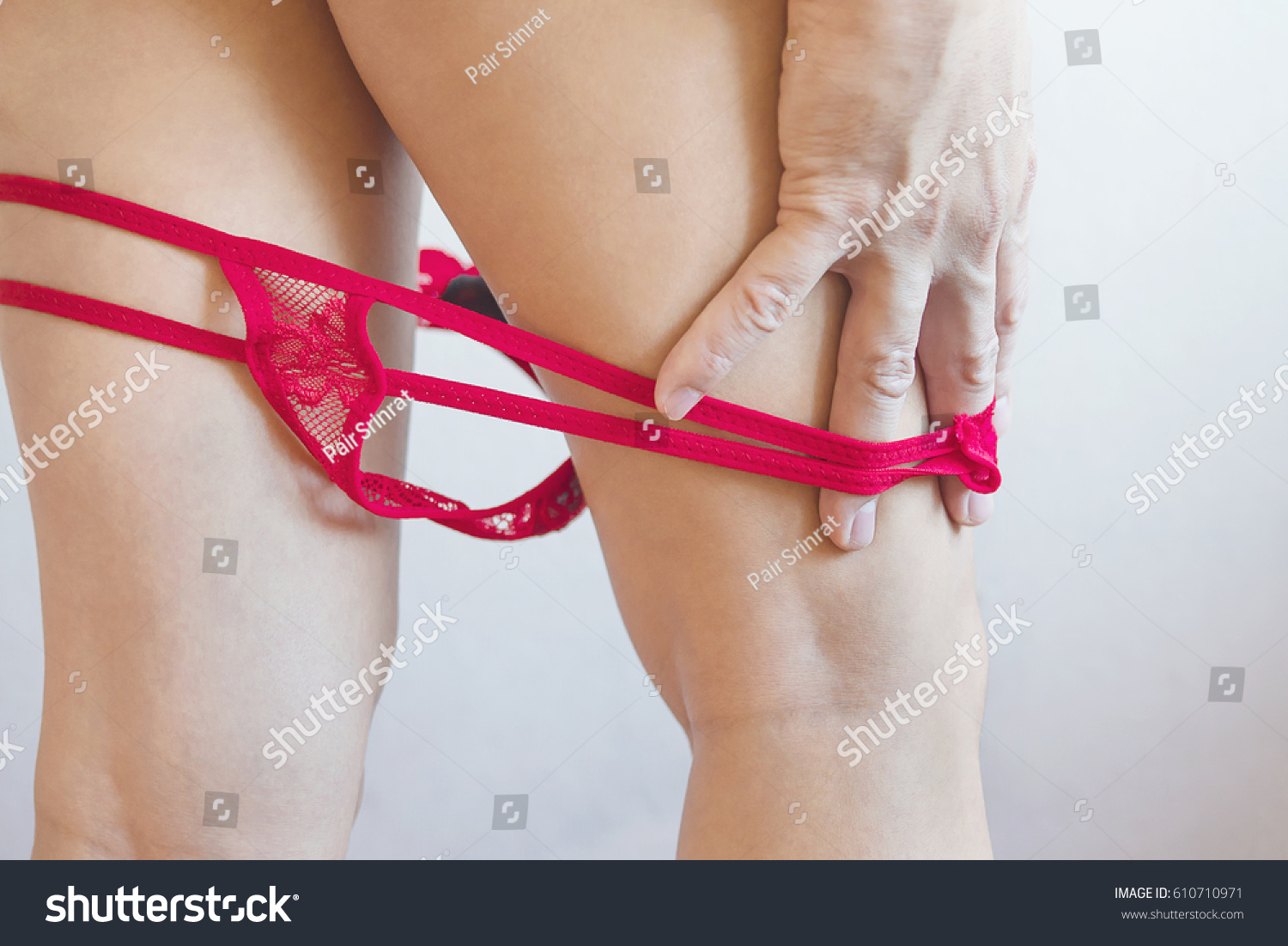 Teen Removing Panties
