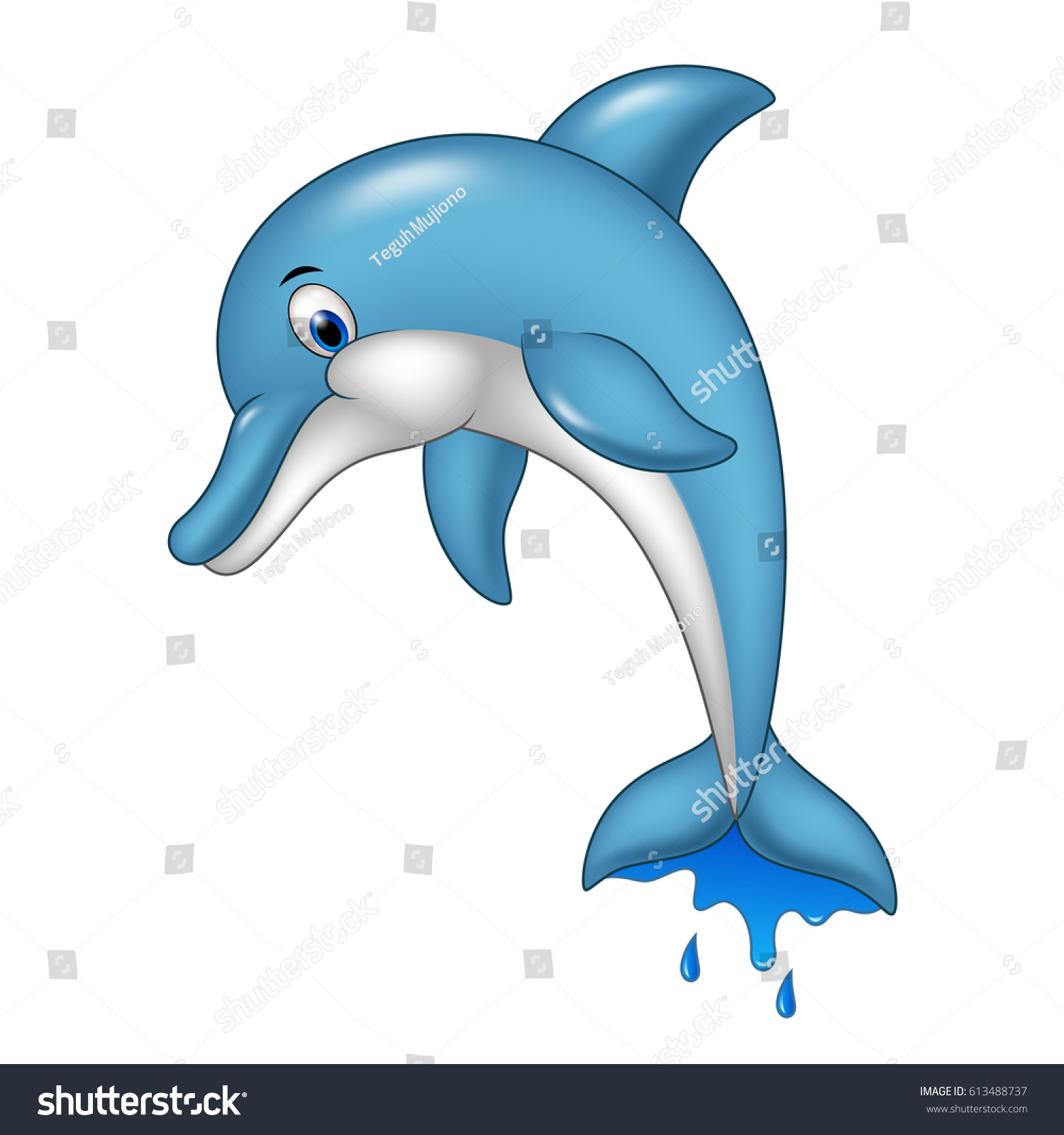 Дельфинчик из мультфильма