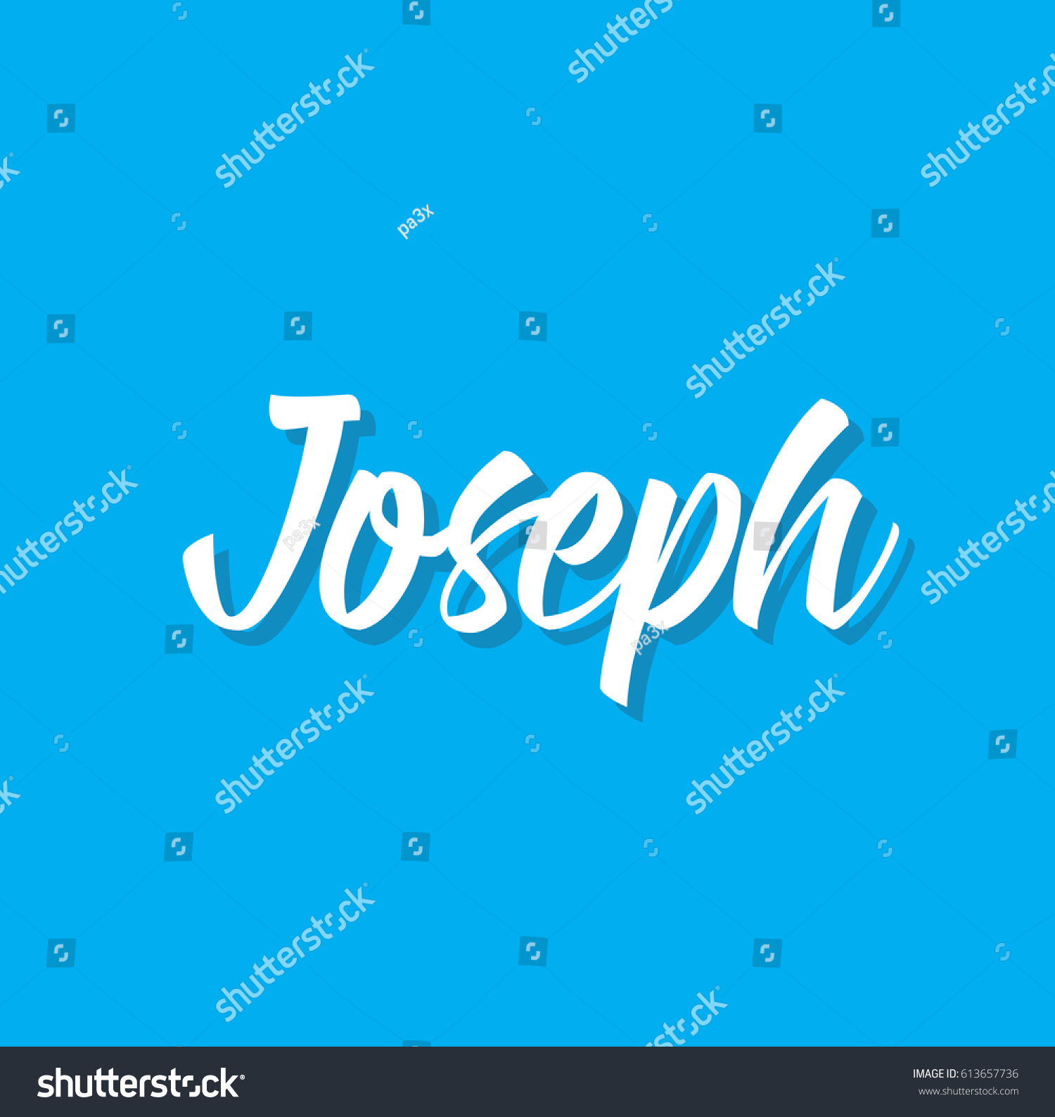 Christopher Text Design Vector Calligraphy Typography Stock Vector ...