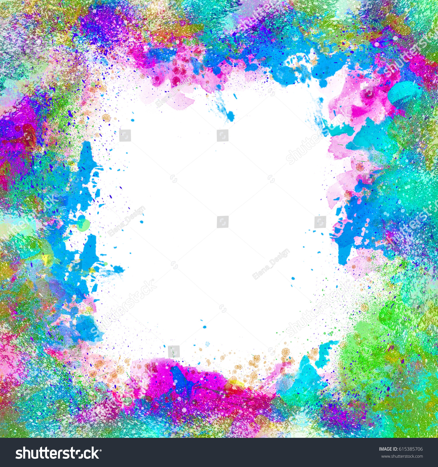 Color Spray Background Illustration Stock Illustration 615385706 ...