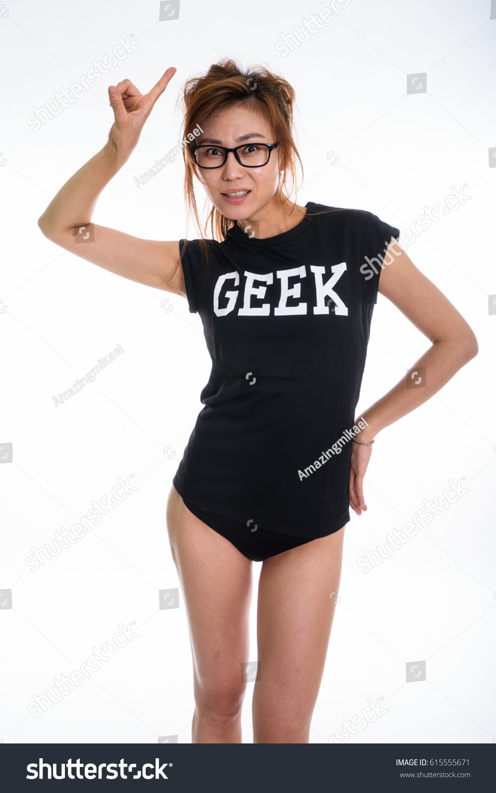 Cute Asian Nerd