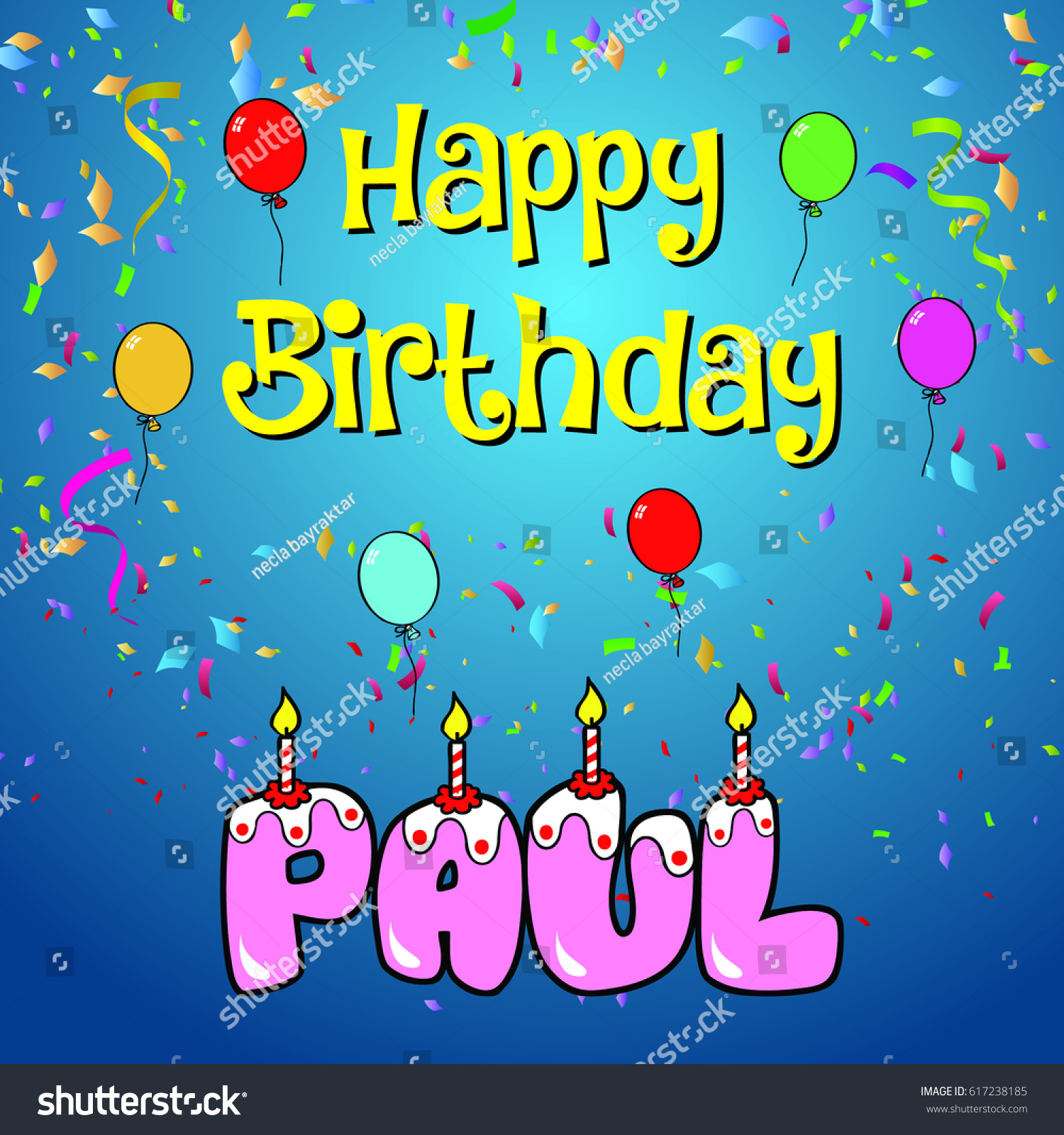 Happy Birthday Paul Images.