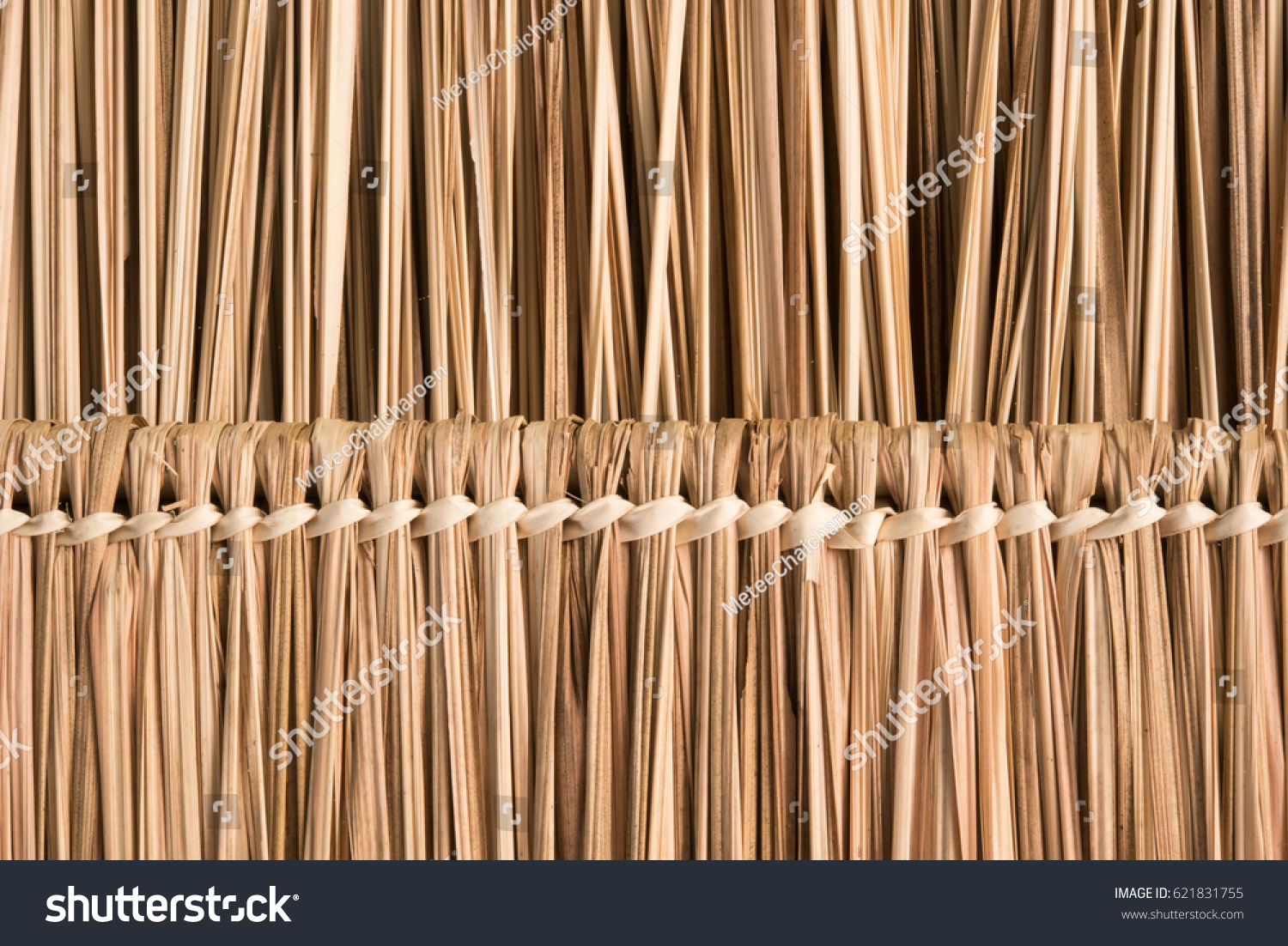 Thatched Roof Plants Shade Rain Roof Stock Photo 621831755 | Shutterstock