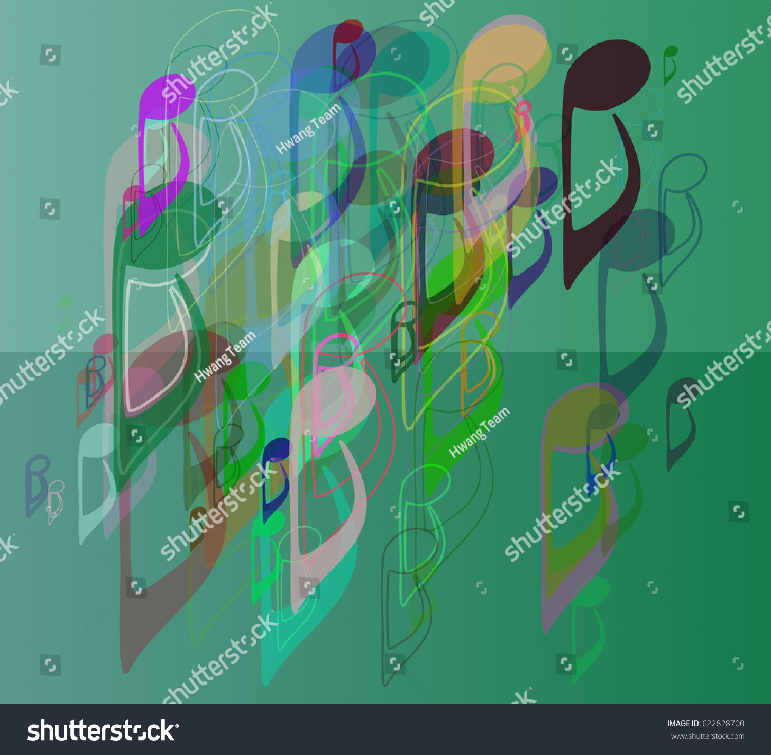 Musical Note Idea Vector Stock Vector (Royalty Free) 622828700 ...