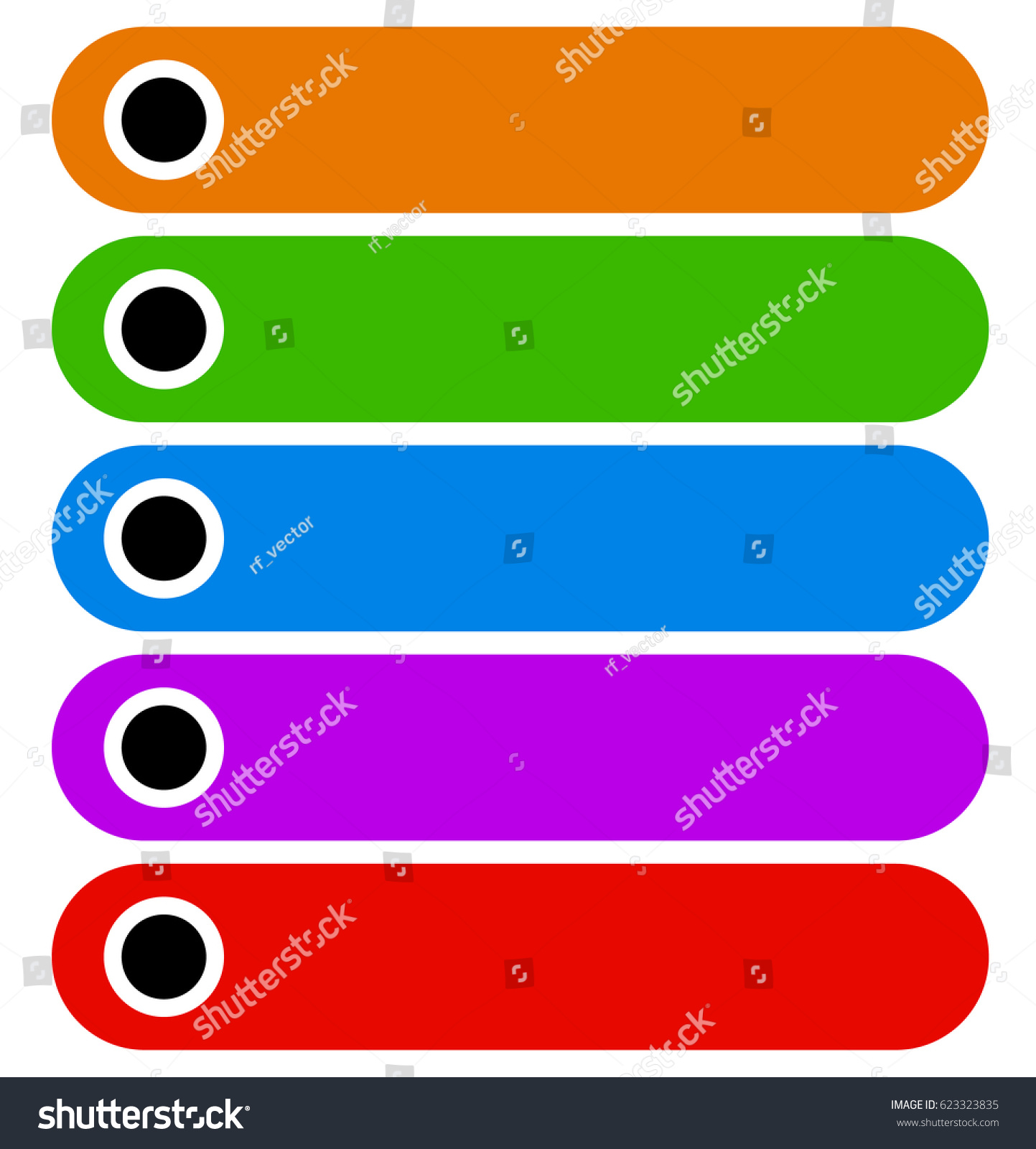 Simple Button Banner Shapes Background 5 Stock Vector (Royalty Free ...