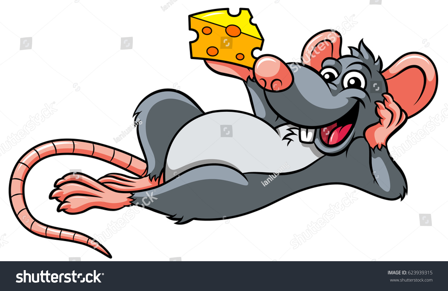Крыса мультяшная