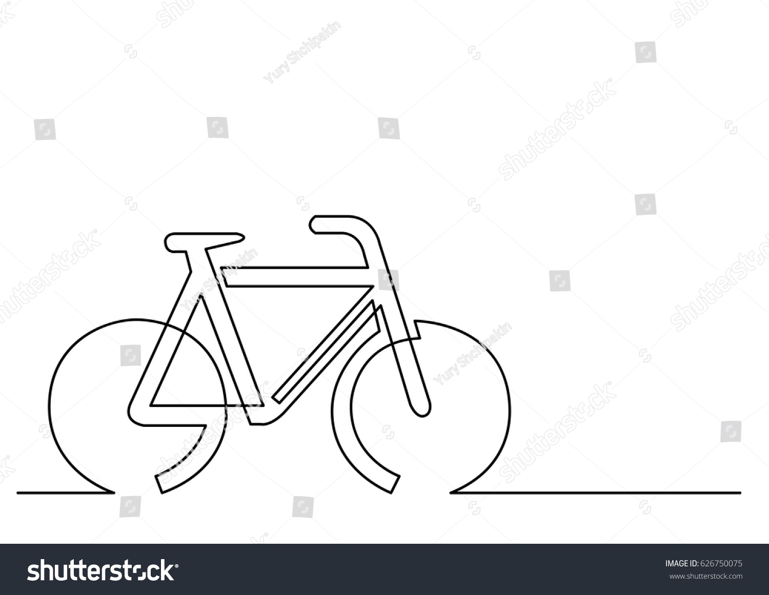 Как нарисовать велосипедный знак