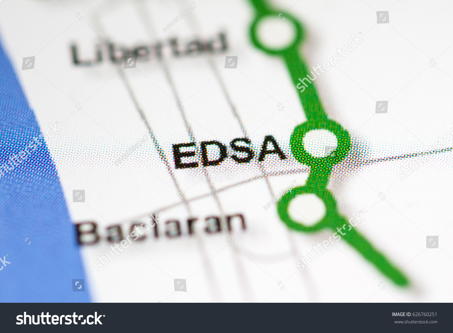 Edsa Station Manila Metro Map Stock Photo 626760251 | Shutterstock