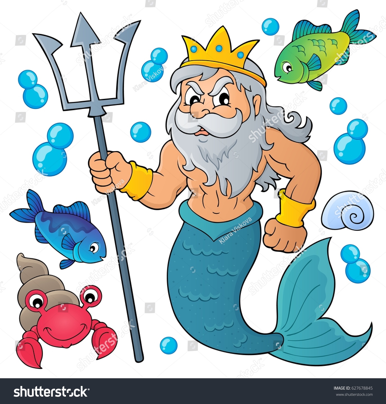 Нептун Бог для детей
