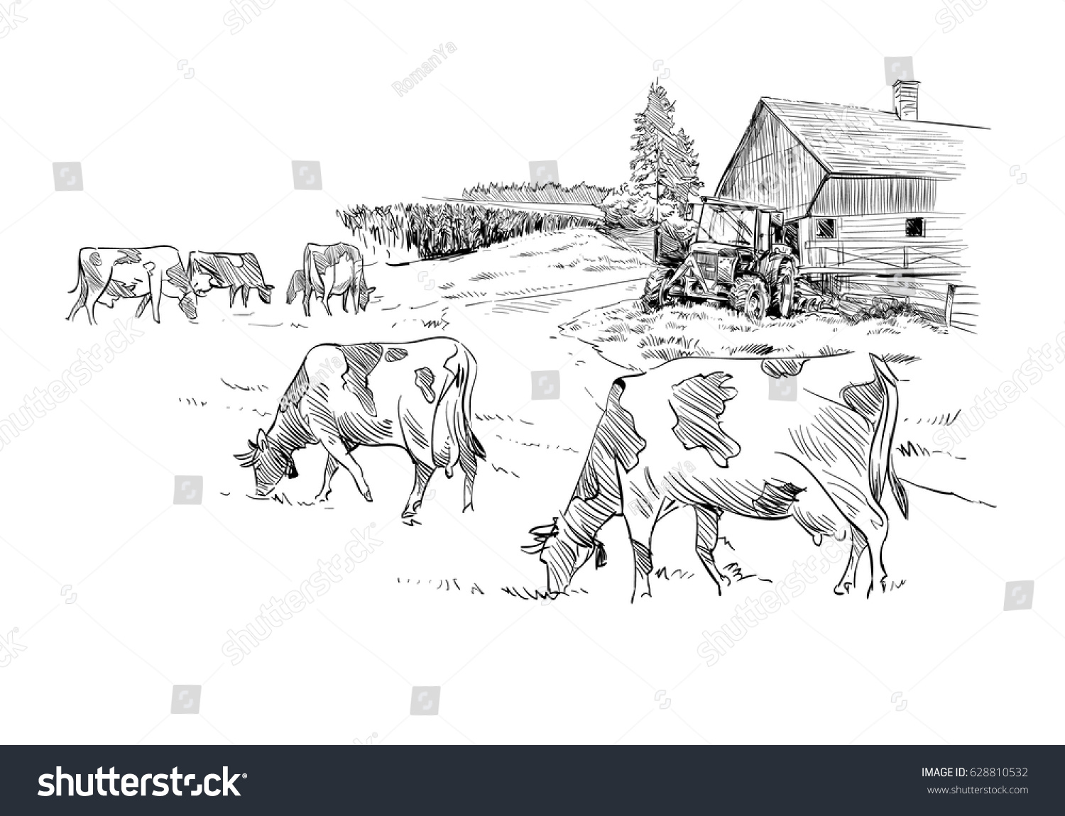 Деревня коровы скетч