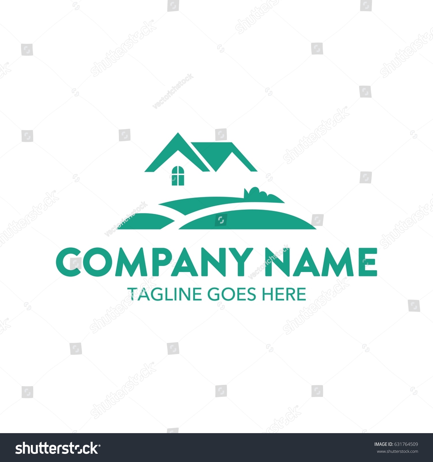 Landscape Logo Stock Vector (Royalty Free) 631764509 | Shutterstock