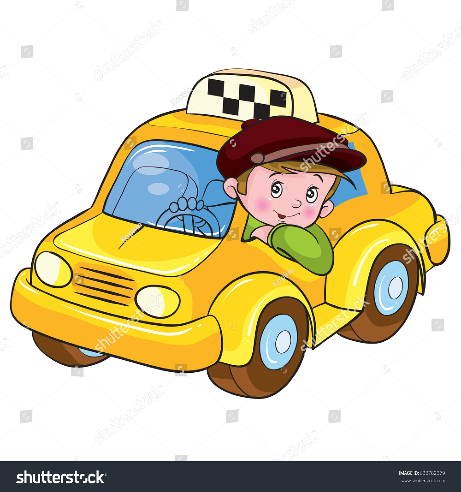 Таксист для детей
